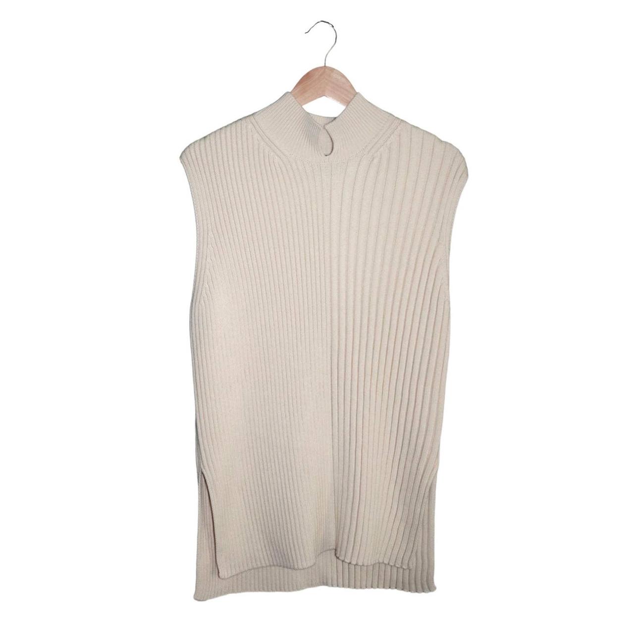 Sleeveless on sale turtleneck shell