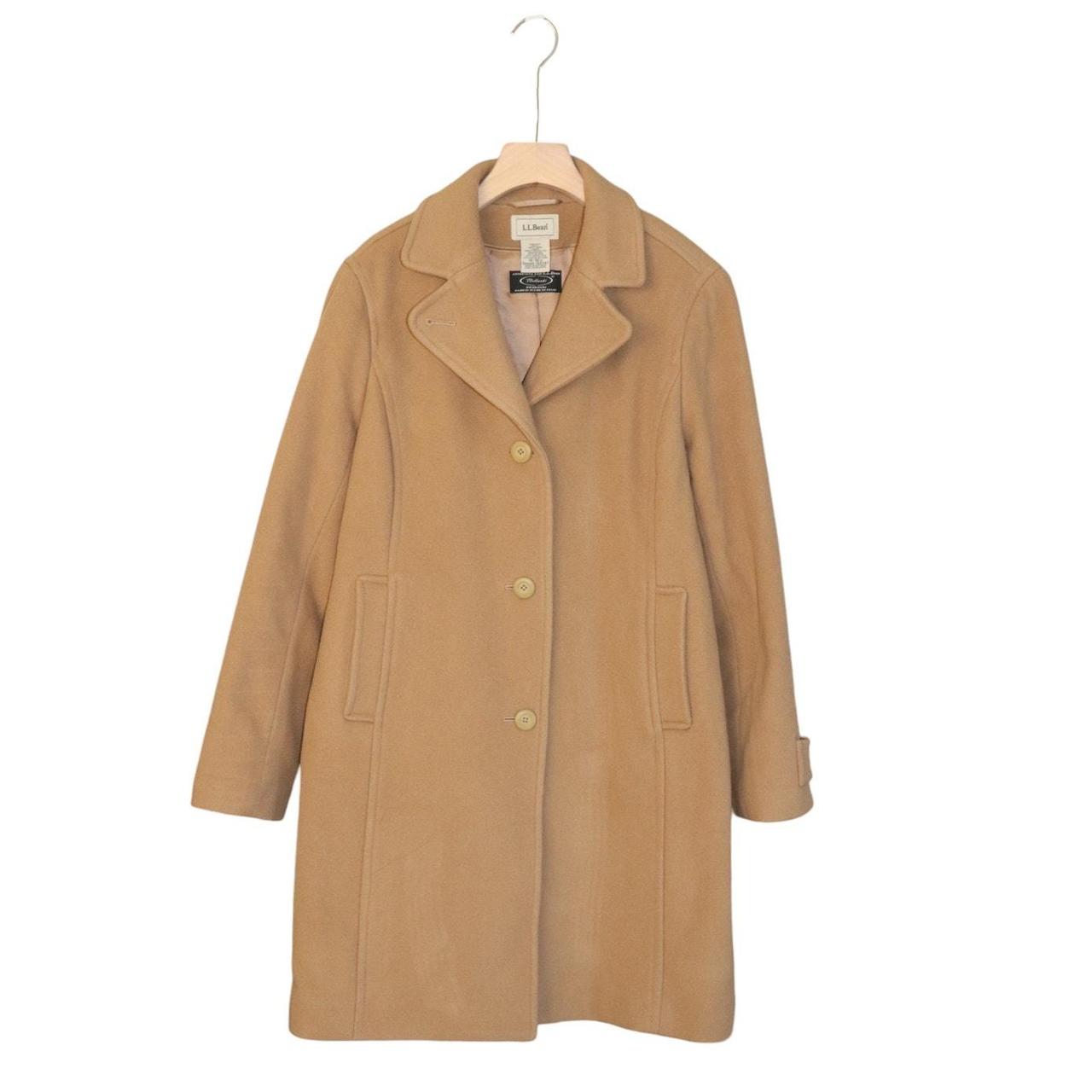 LL Bean Italian Wool top Coat