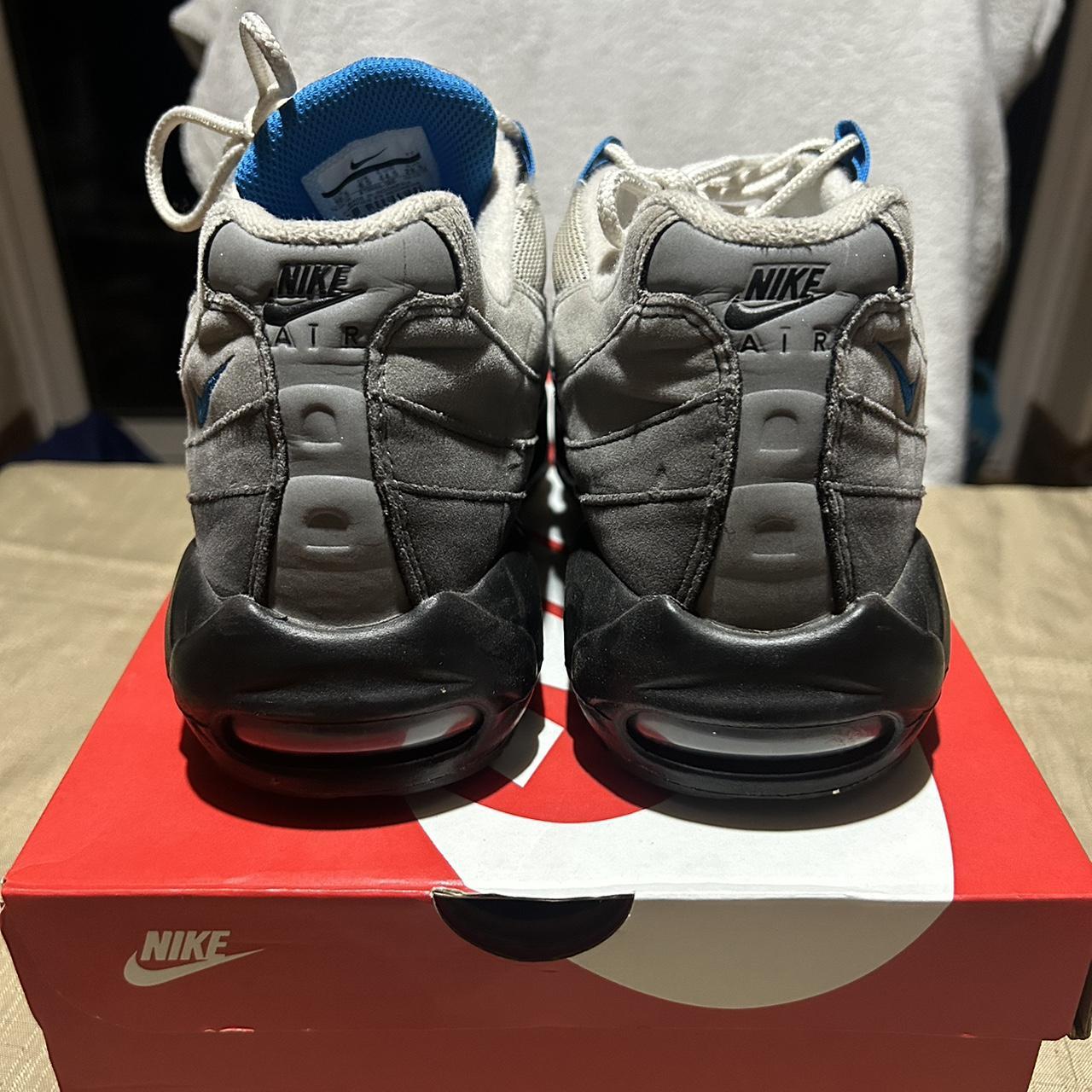 Air max 95 110s crystal blue Authentic Very good... - Depop