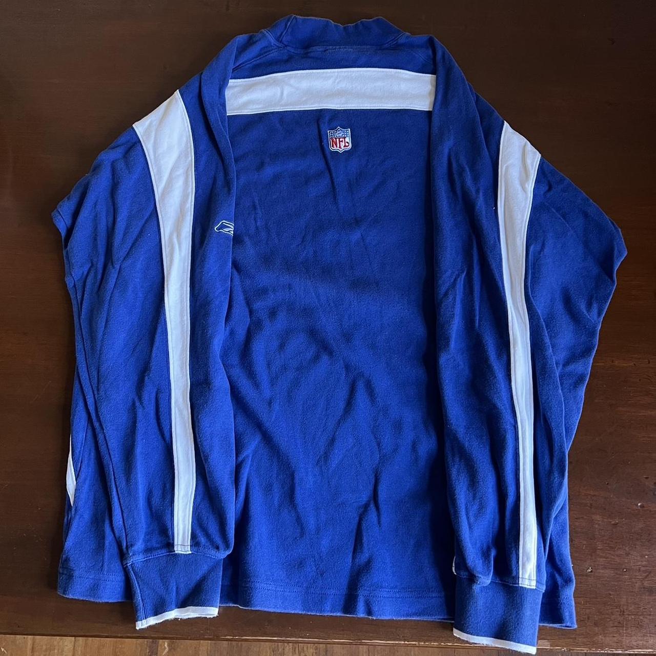 NY Giants vintage jacket Size L #nygiants #vintage - Depop