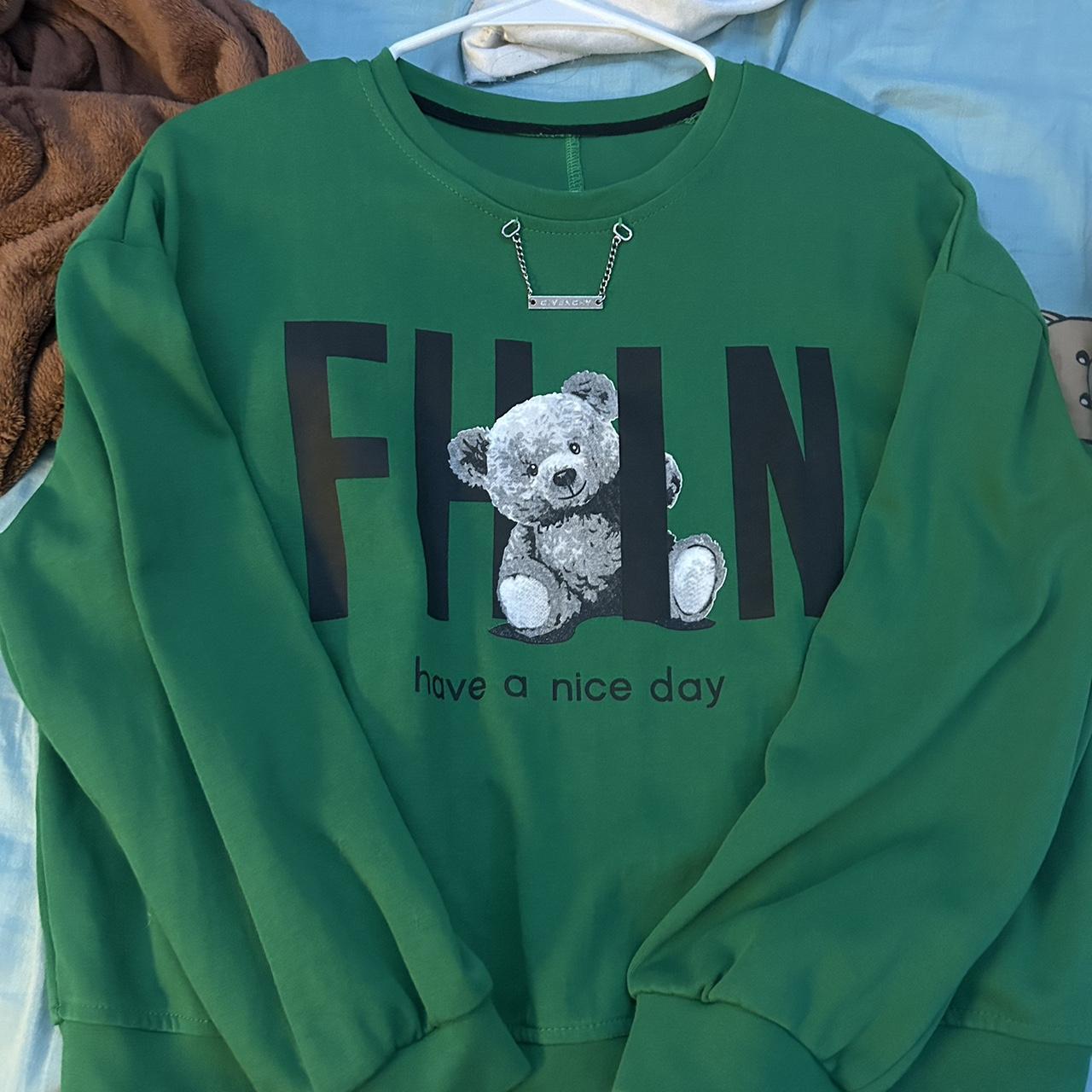 Green Jumper Bear 