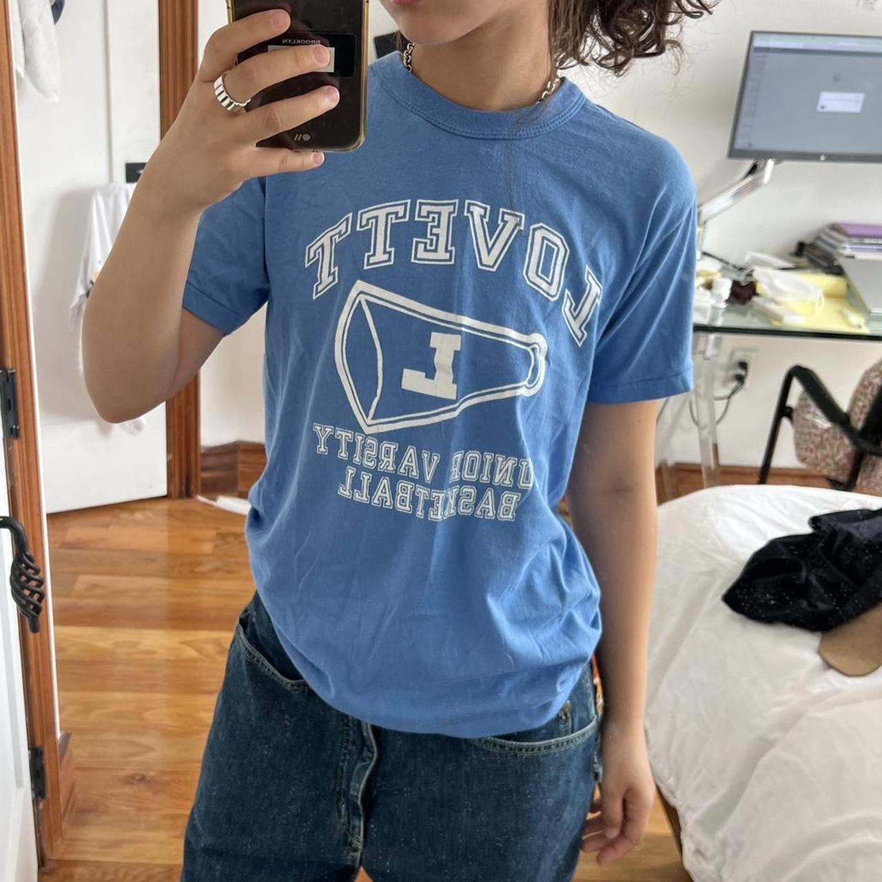 70s ラッセル 金タグ ヴィンテージTシャツ フットボールT 袖