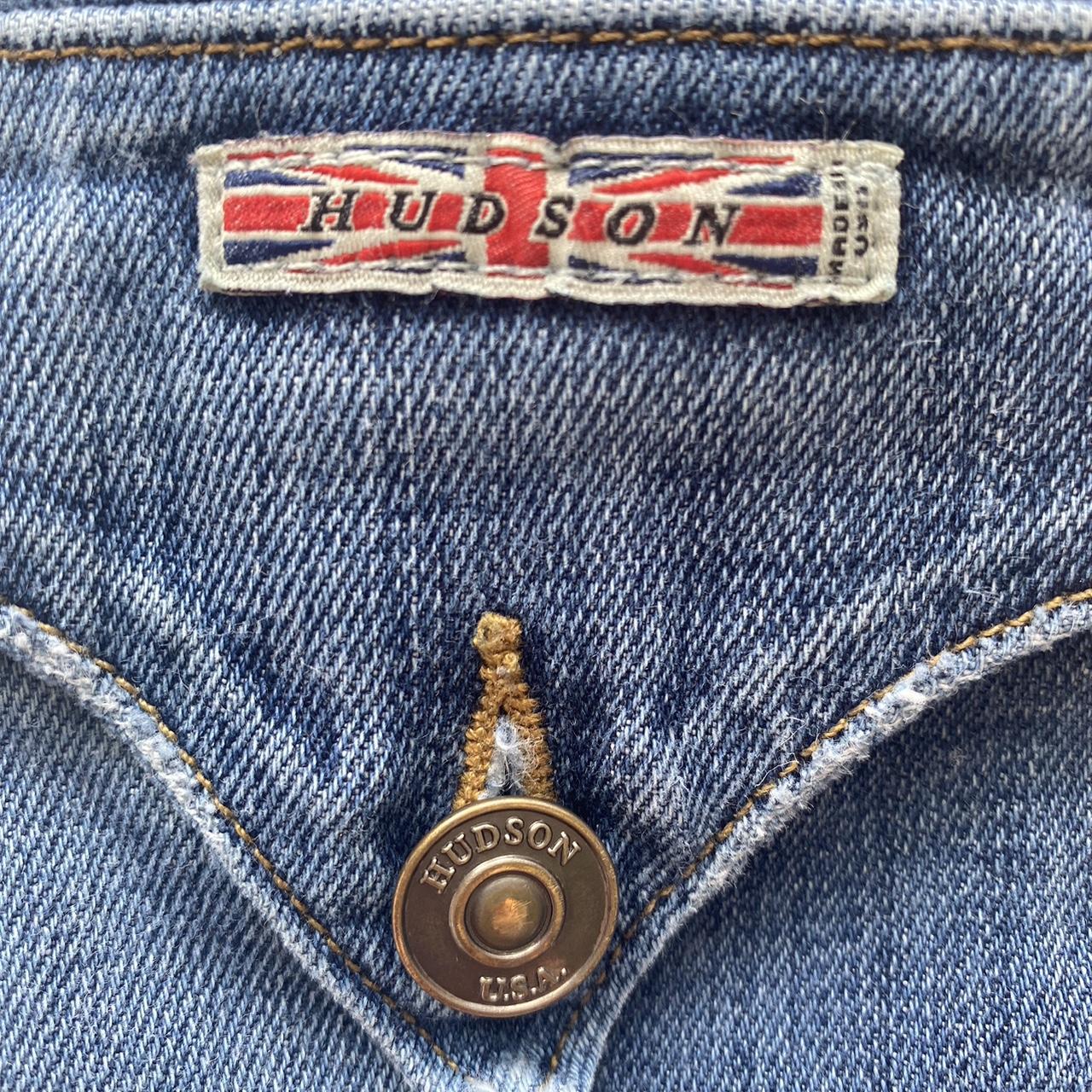 Hudson Jeans Women's Blue Jeans | Depop