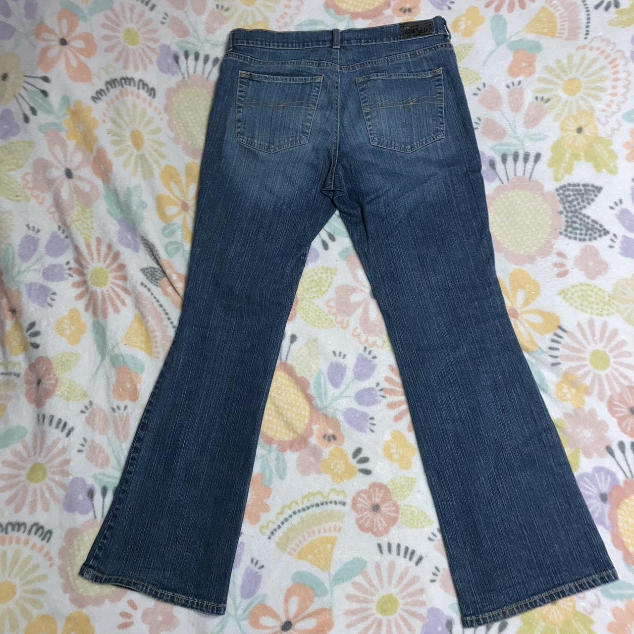 Mid Rise Flared New York Jeans Size Fits Size Depop