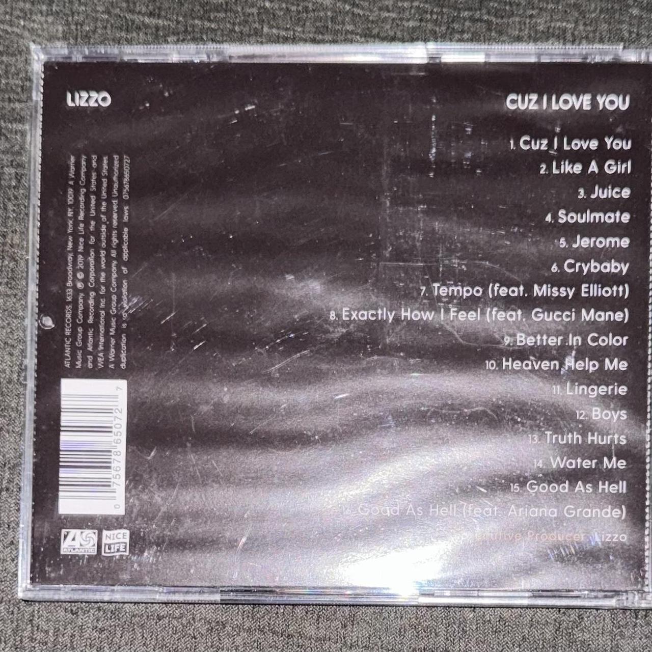 Lizzo - Cuz I Love You Deluxe CD | Depop