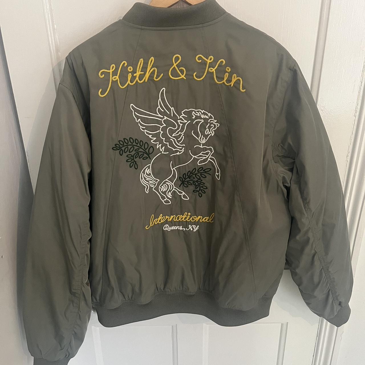 Kith Dumont Flight Bomber Jacket Men's Large Brand... - Depop