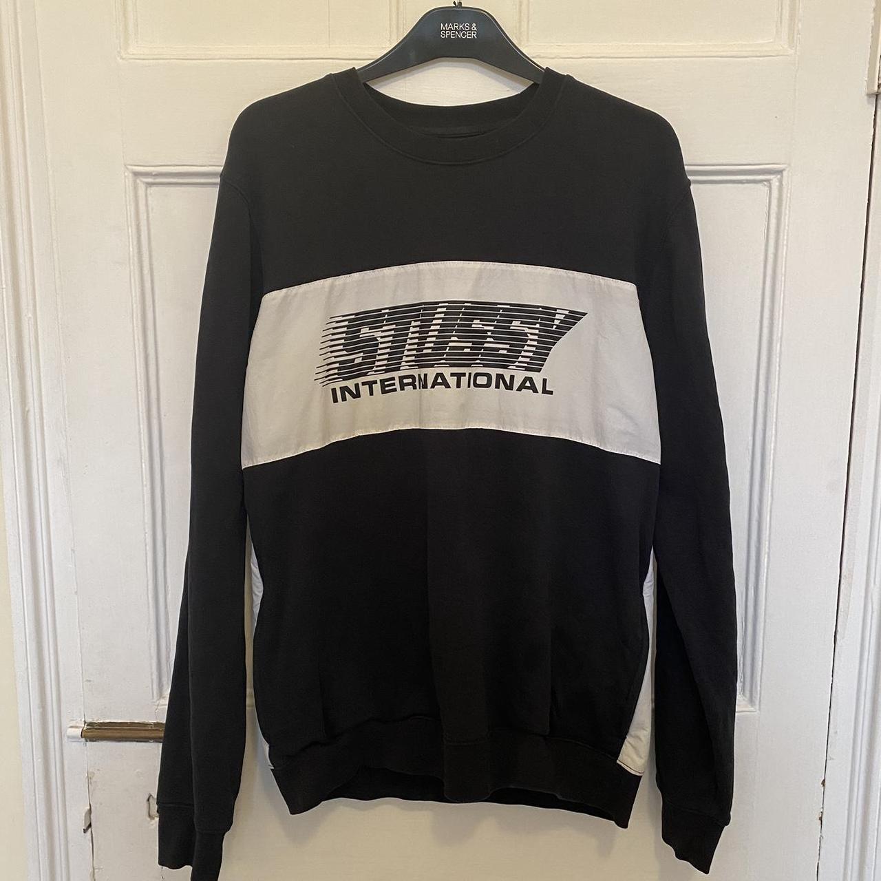 Stussy International Black and White sweatshirt