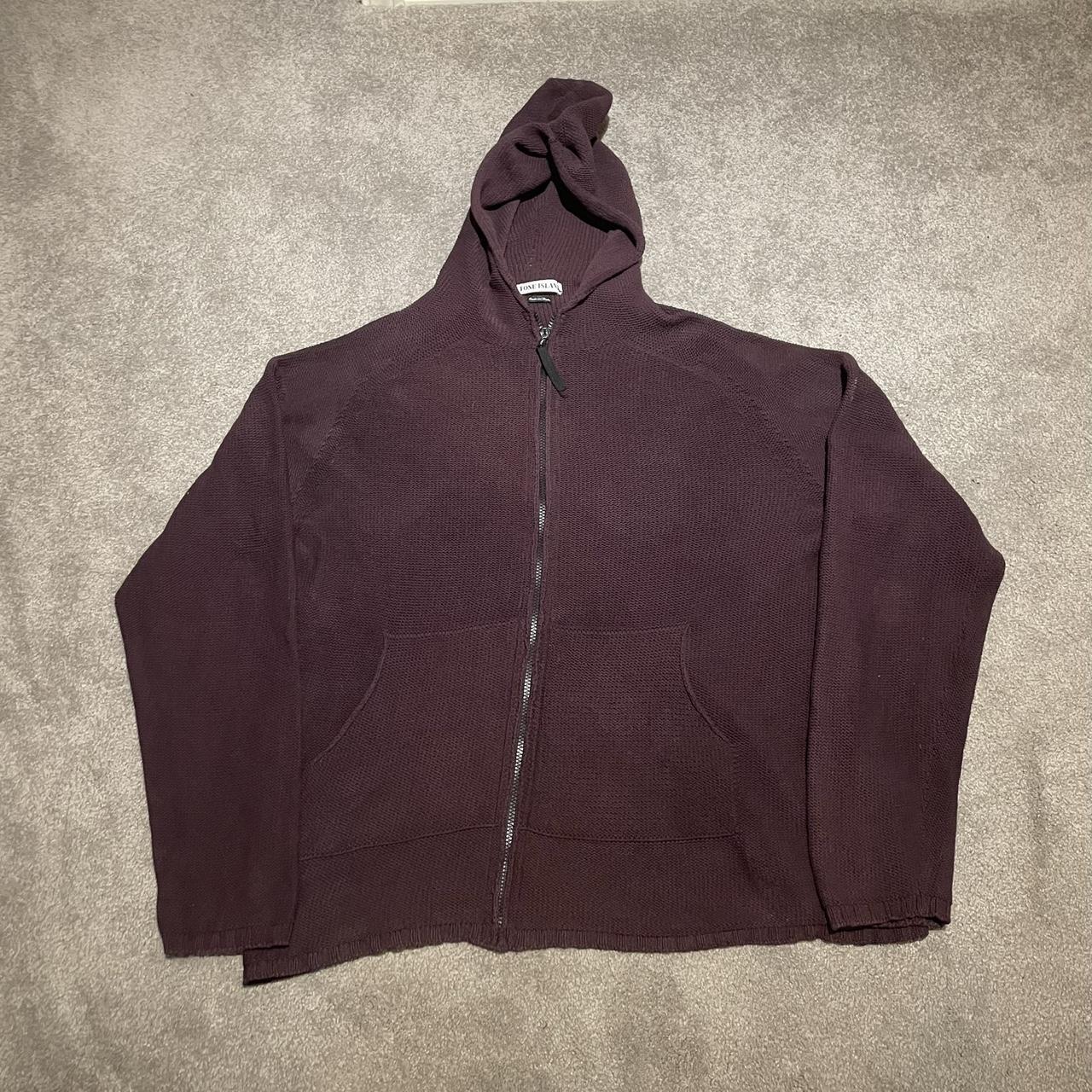 Men's Burgundy Sweatshirt | Depop