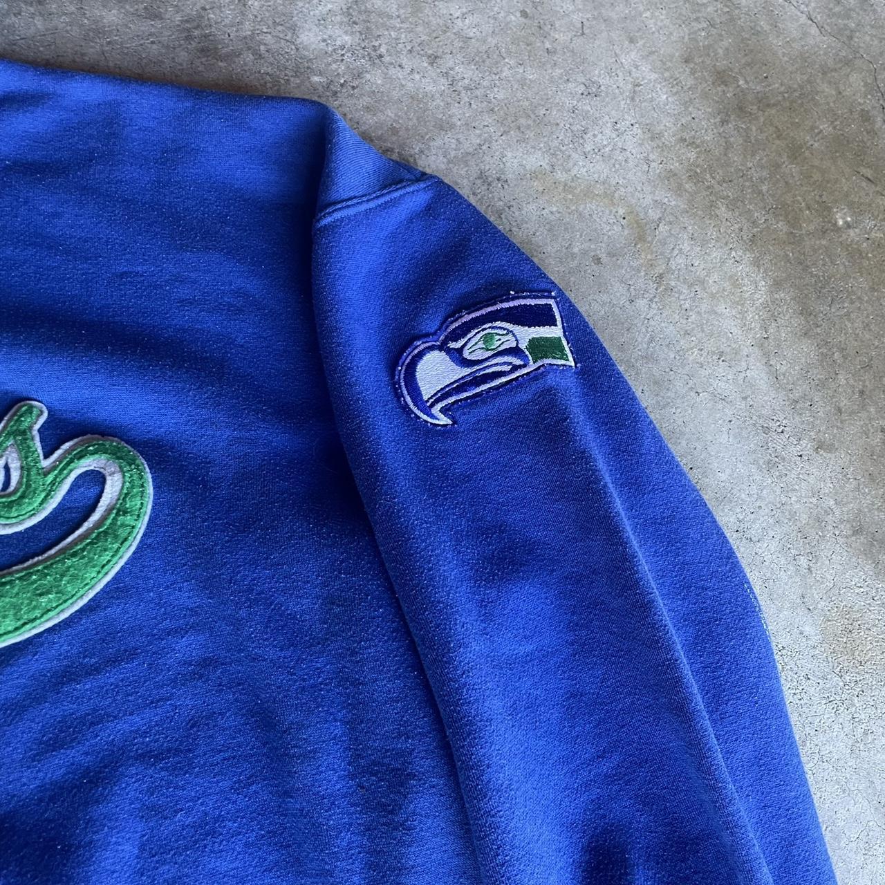 Vintage NFL Seahawks Starter Hoodie flaws - Depop