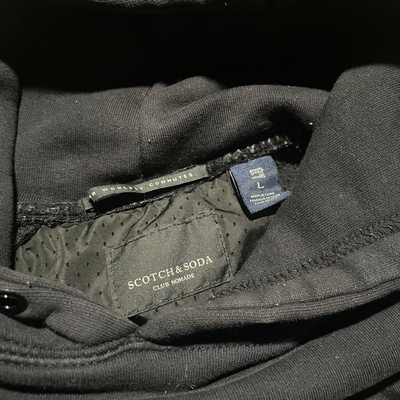 Scotch and Soda x Club Nomade Black hoodie Tagged... Depop