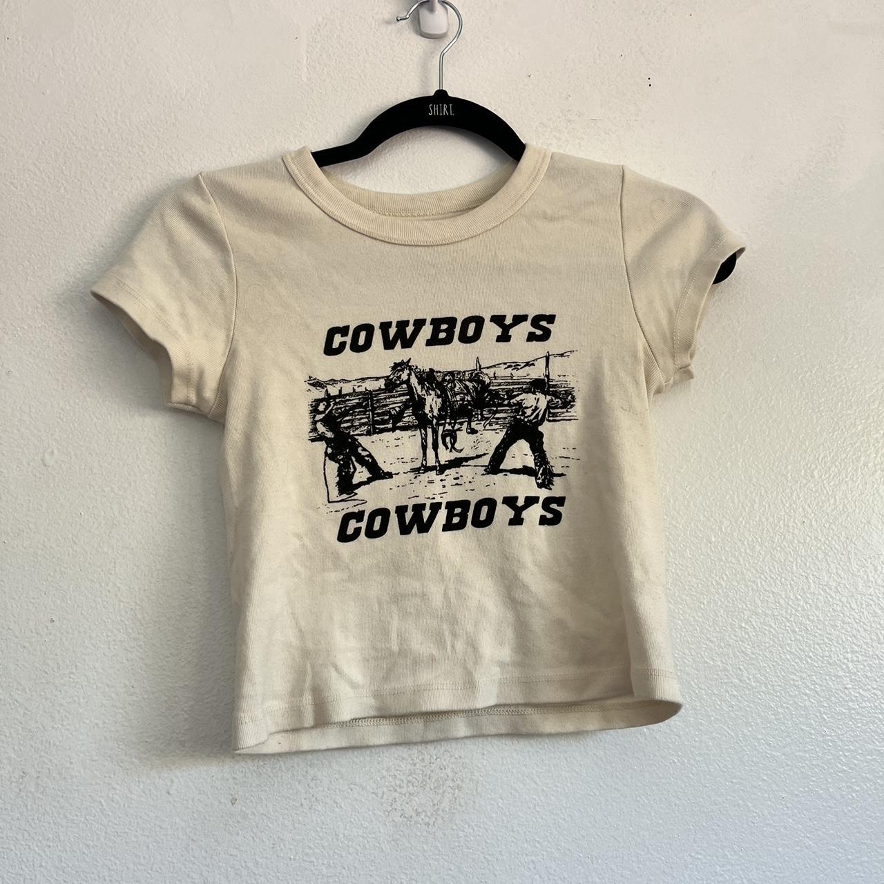 Brandy Melville cowboy shirt! Barely worn about twice! Depop