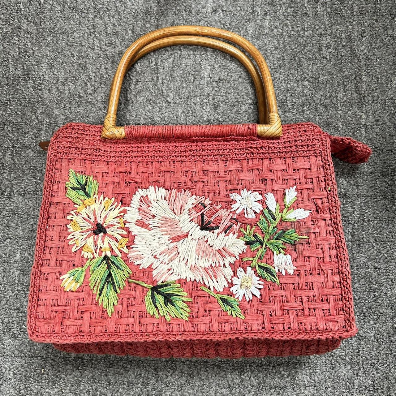 Fossil Women's Bag - Red/Multi – Like new Vintage… - image 1