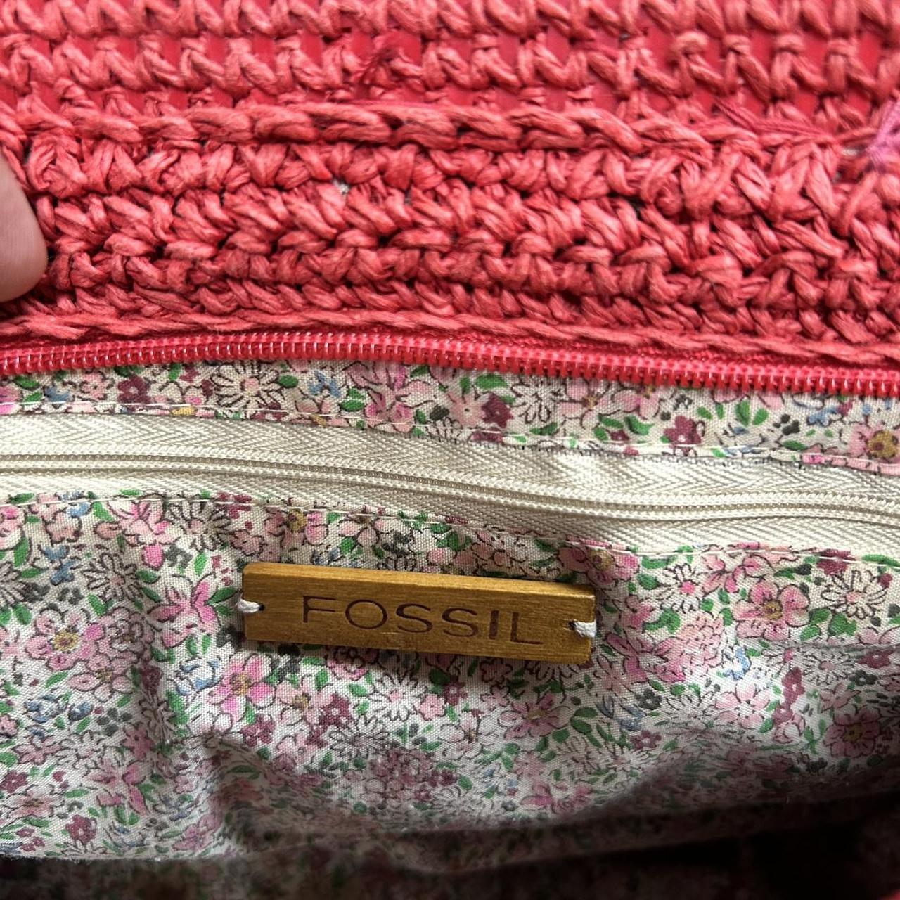 Fossil Women's Bag - Red/Multi – Like new Vintage… - image 8