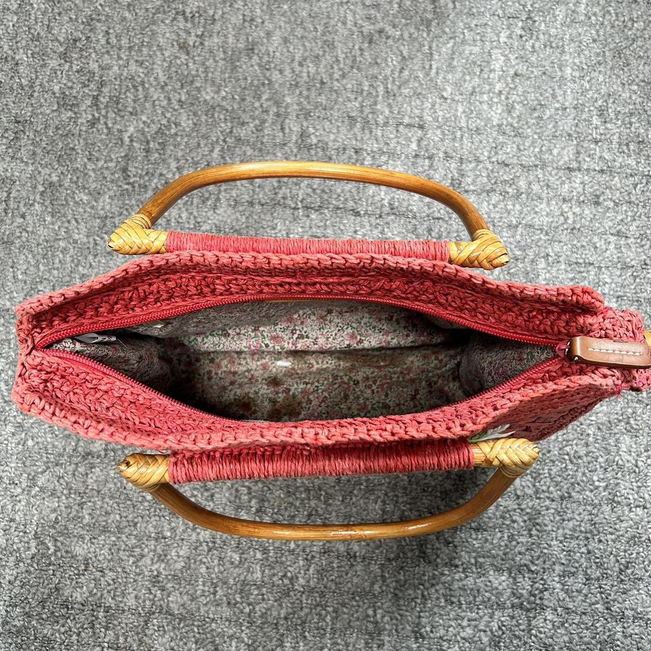 Fossil Women's Bag - Red/Multi – Like new Vintage… - image 6