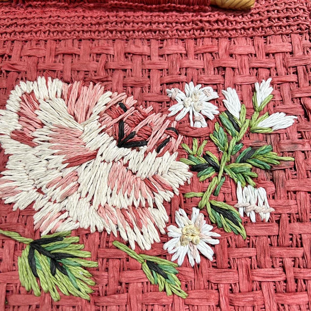 Fossil Women's Bag - Red/Multi – Like new Vintage… - image 5