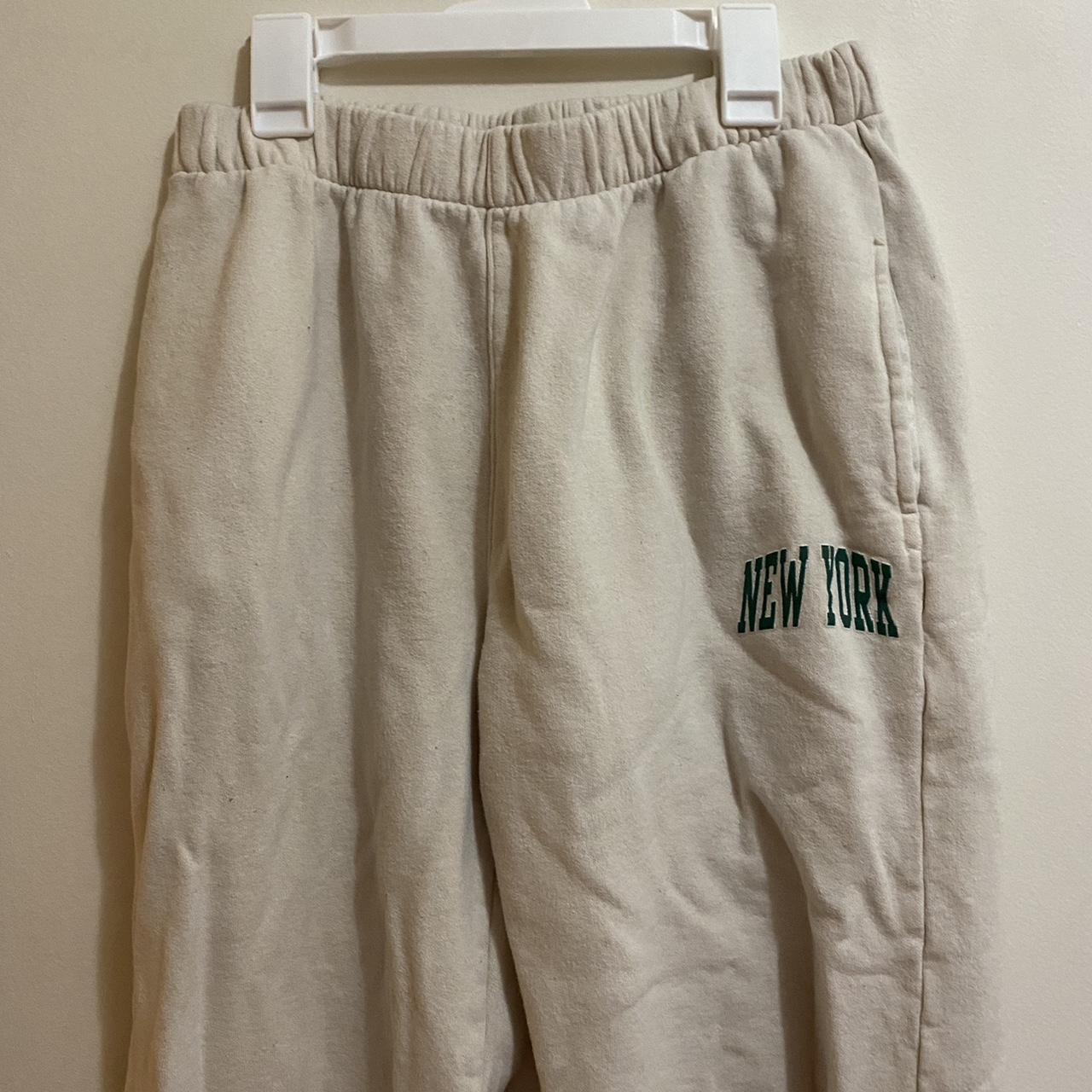 Brandy Melville “New York” sweatpants in... Depop