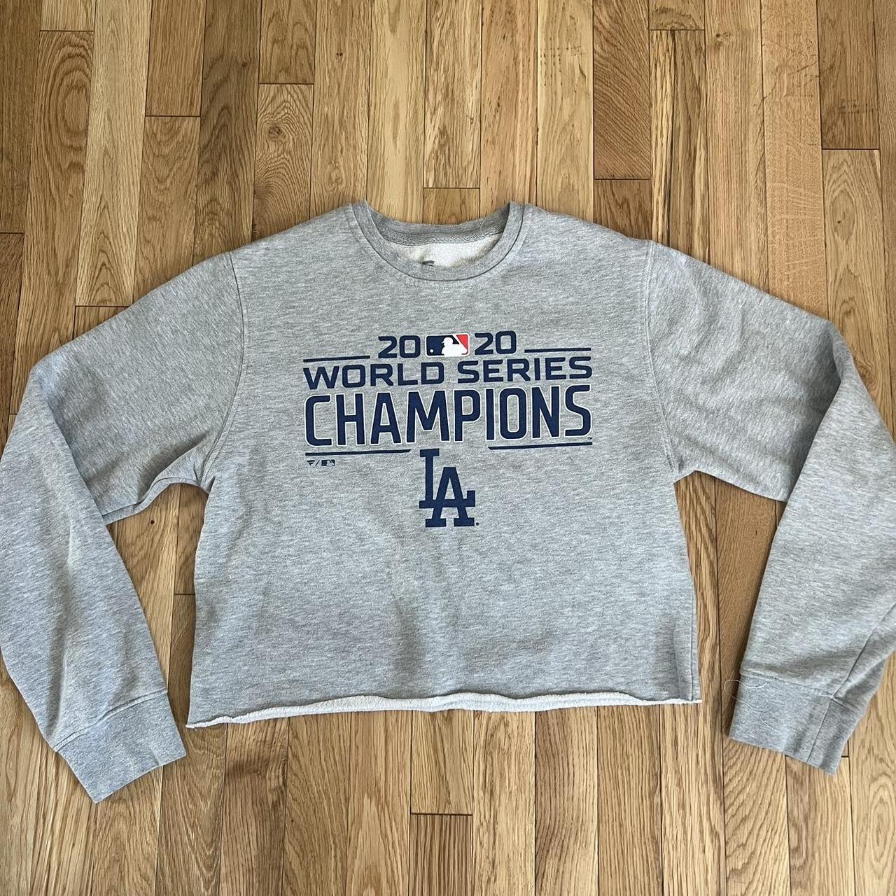 Fanatics Women's Branded Heather Gray Los Angeles Dodgers 2020