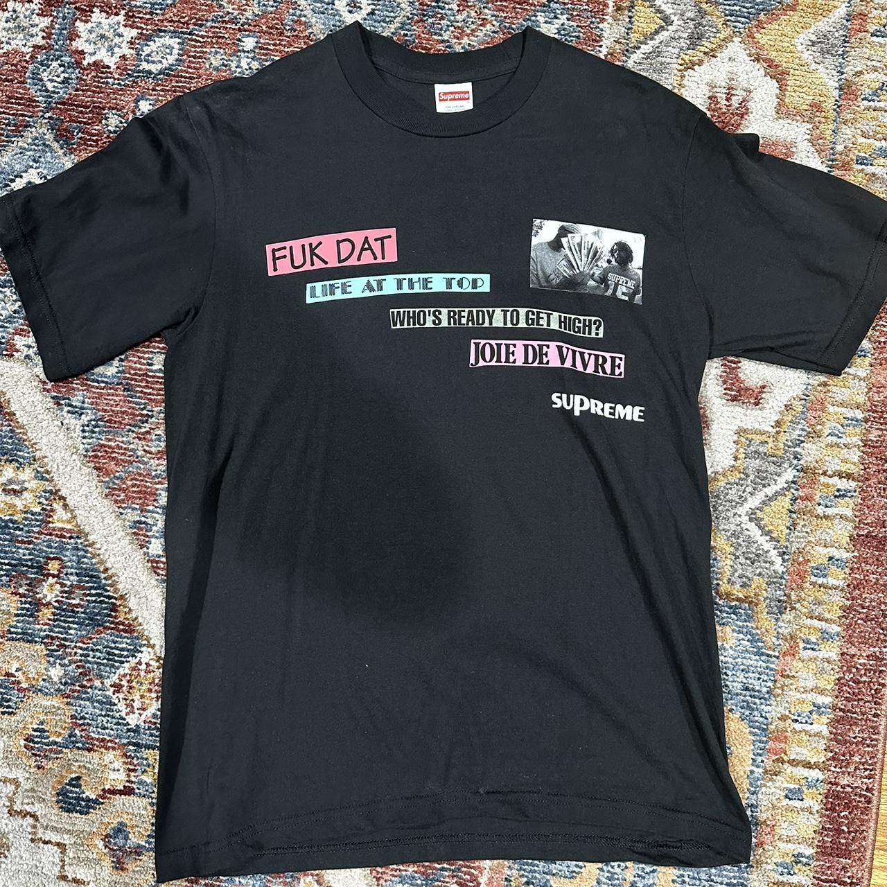 Supreme Joie De Vivre Tee , Sz S (fits like a medium)...