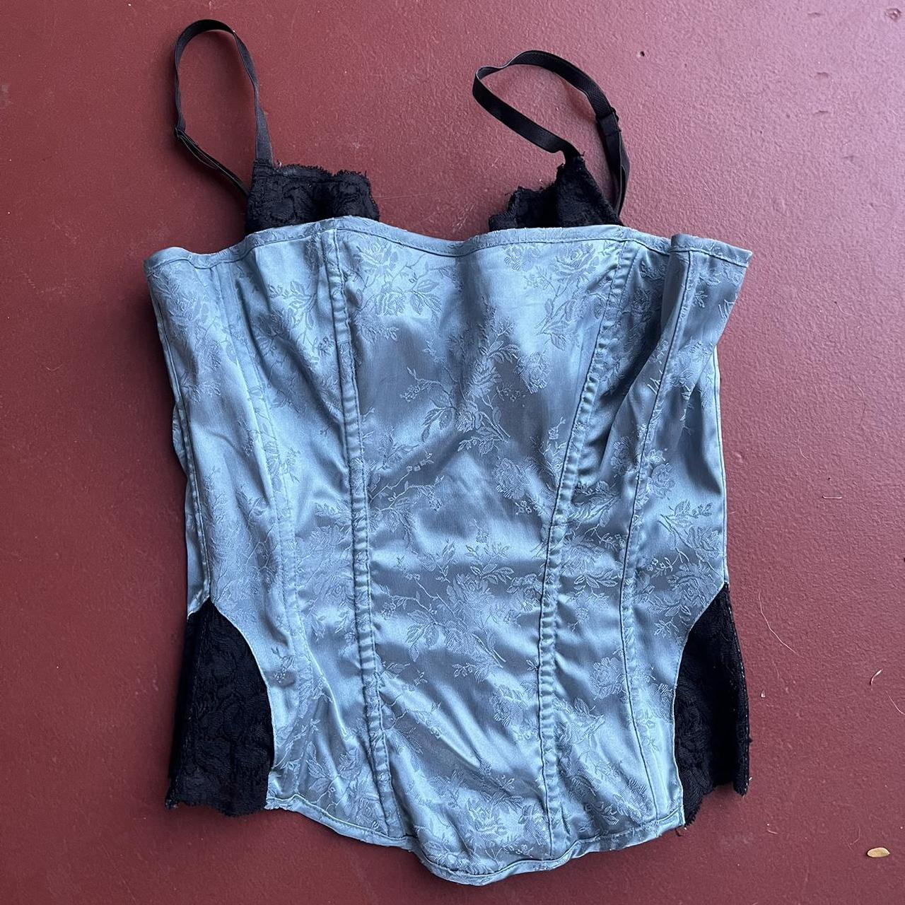 Adjustable corset with built in bra, perfect for... Depop