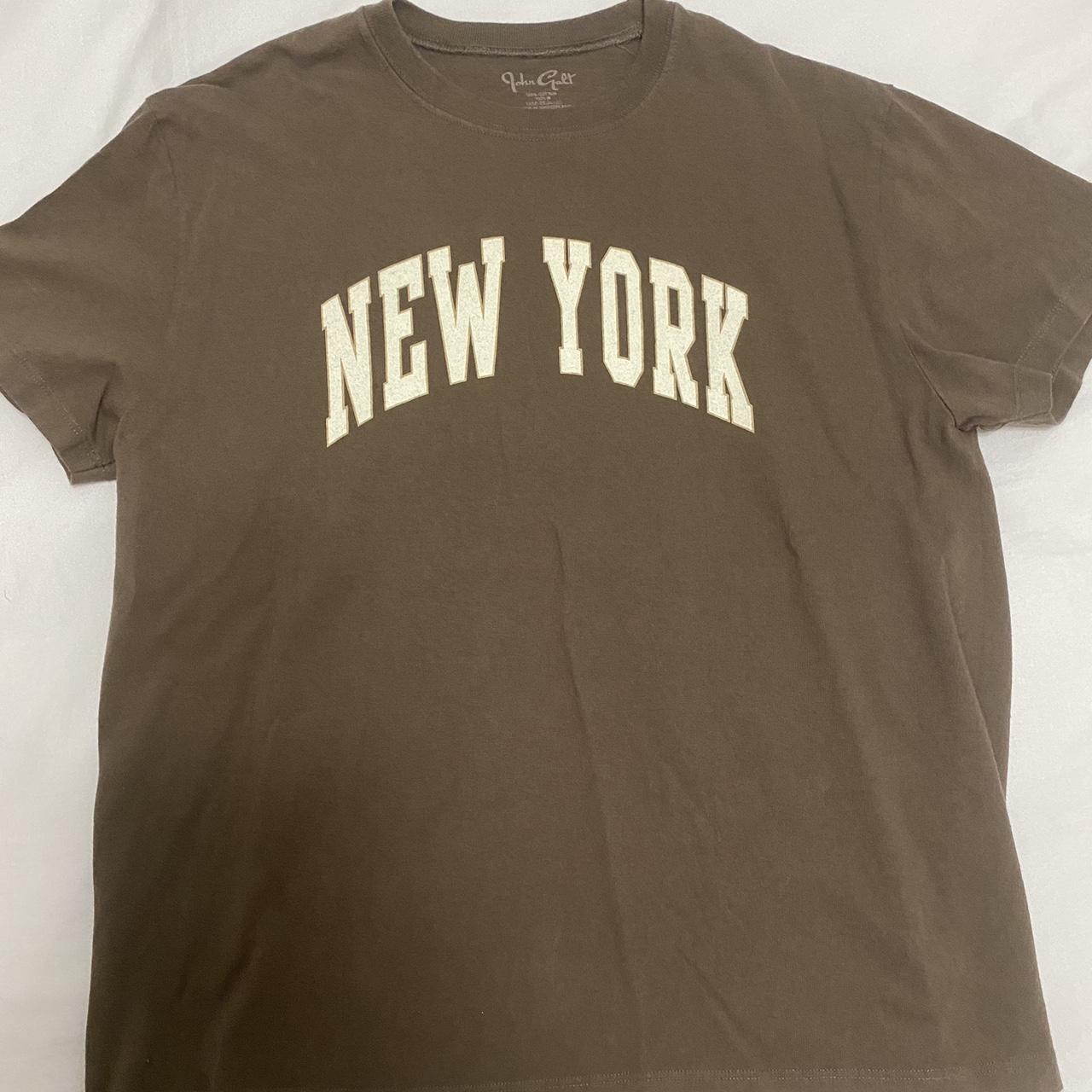 john galt / brandy melville new york tee! only worn... - Depop