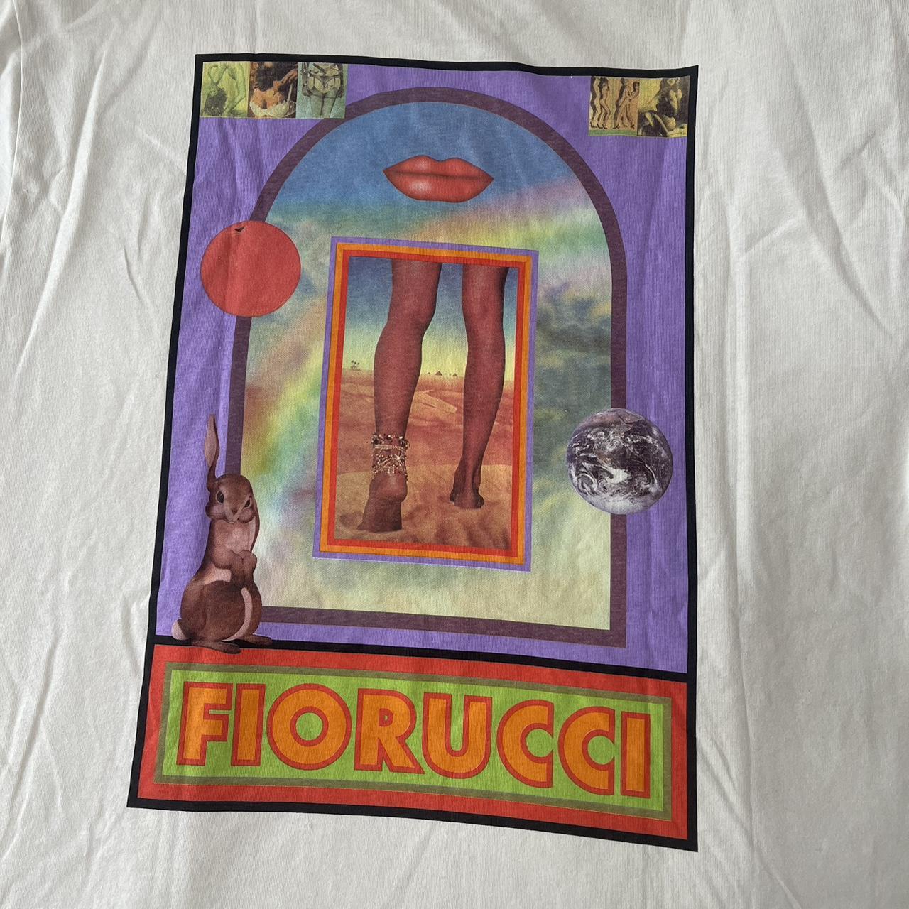 Fiorucci Men's Cream T-shirt (2)