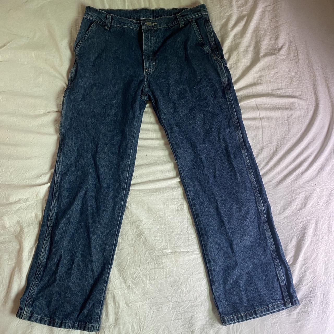 Wrangler jeans Cool pockets Great condition I am... - Depop