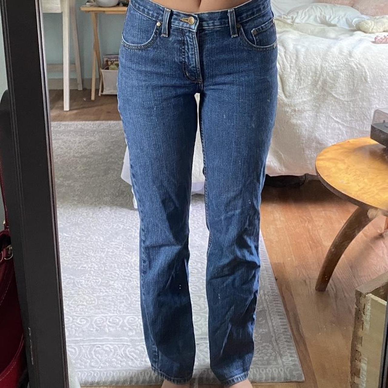 Cruel girl slim fit jeans Super cute mid rise - Depop