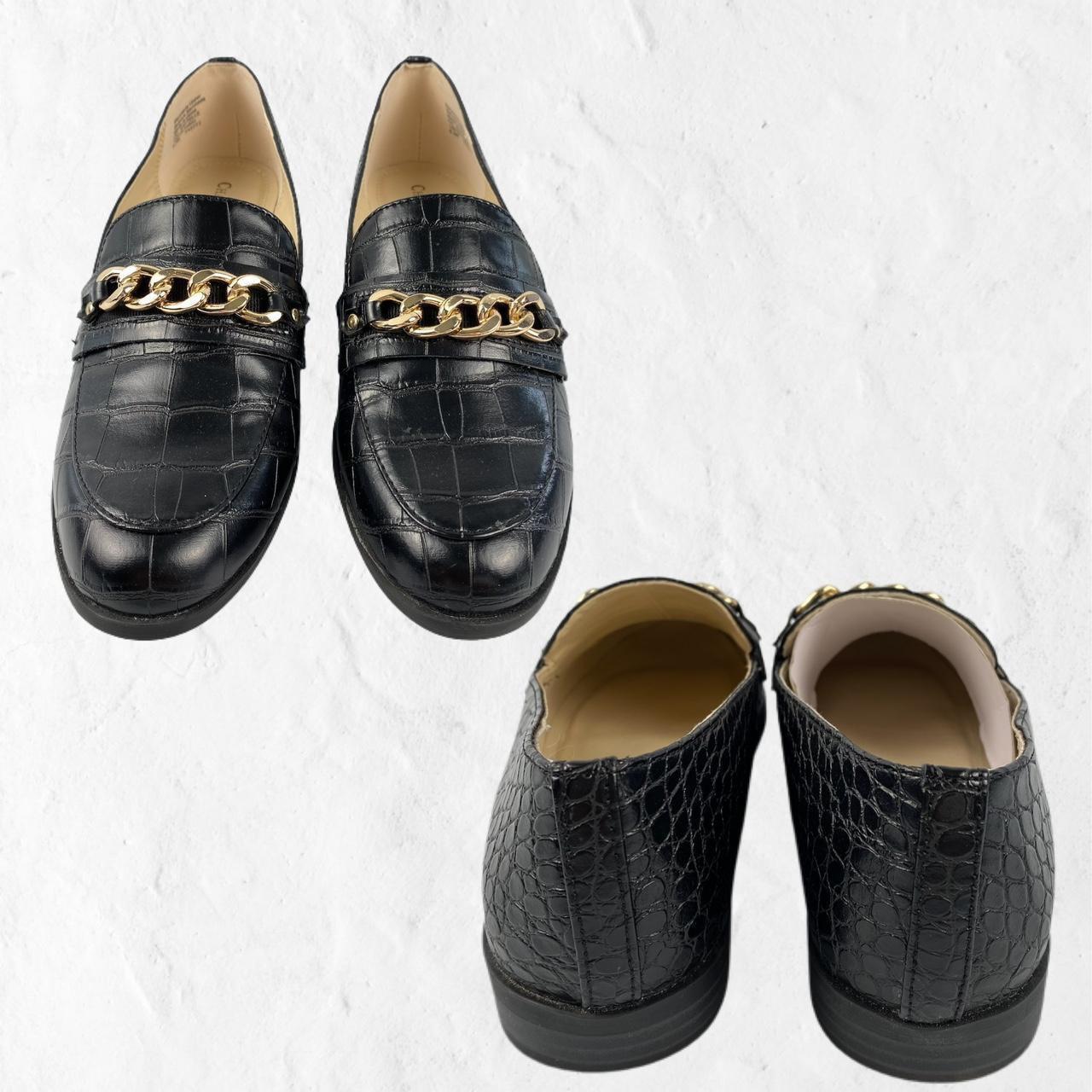 Charter Club Women's Black and Gold Loafers (3)