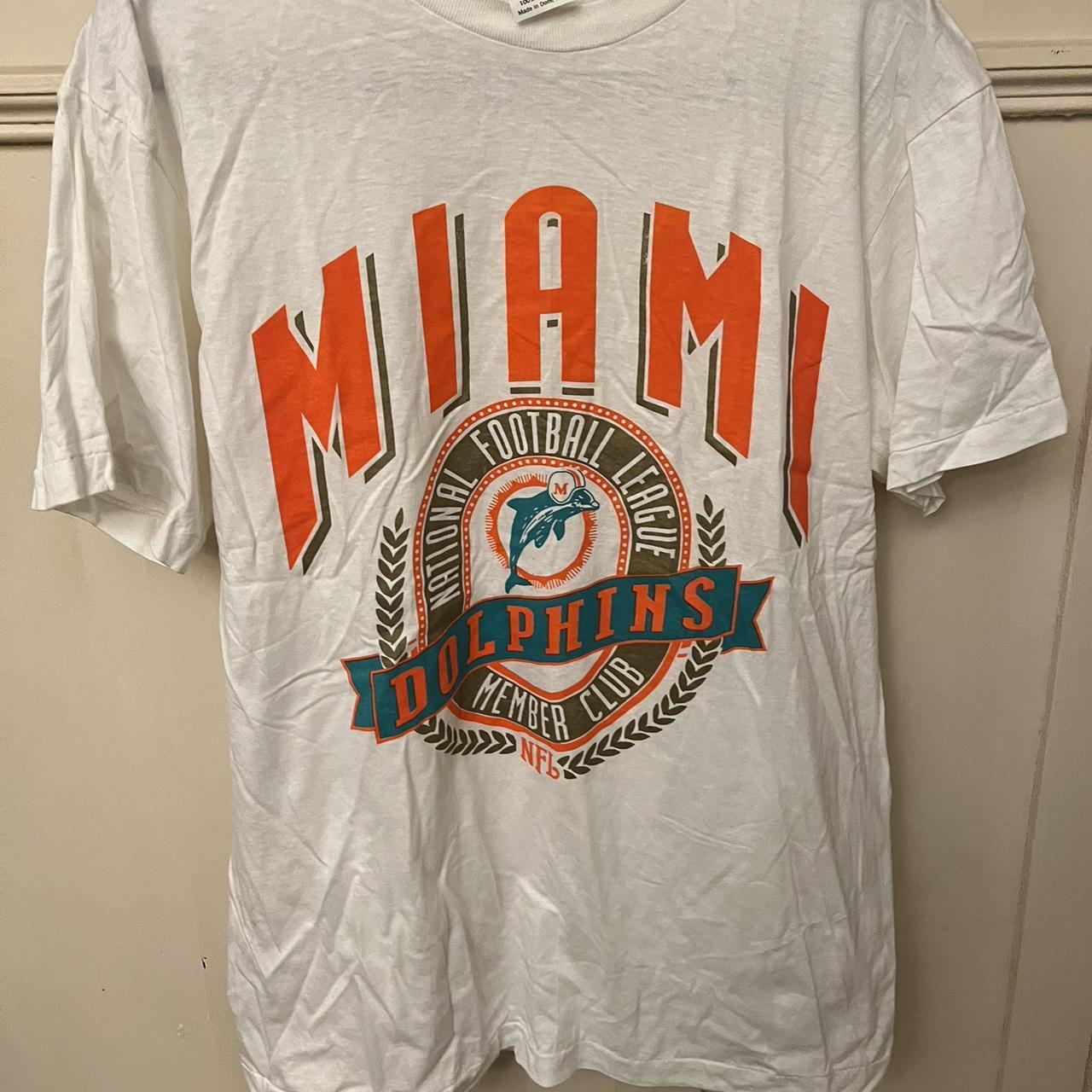 Miami Dolphins tee NFL Apparel Beautiful colors Fits - Depop