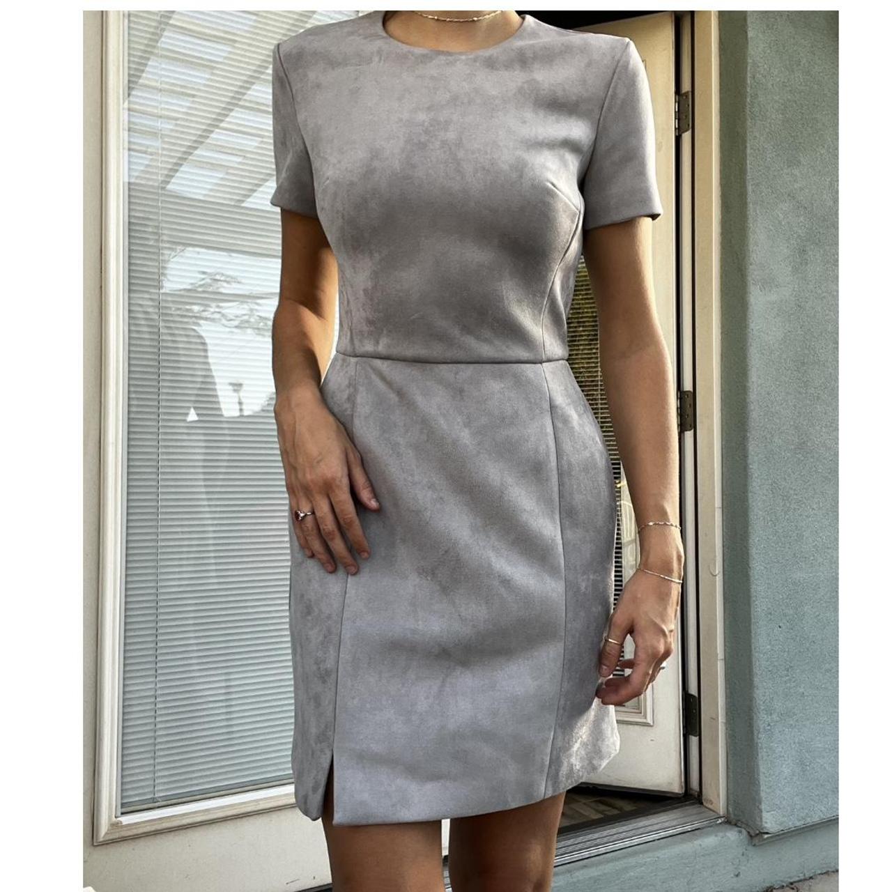 French connection shop suede dress