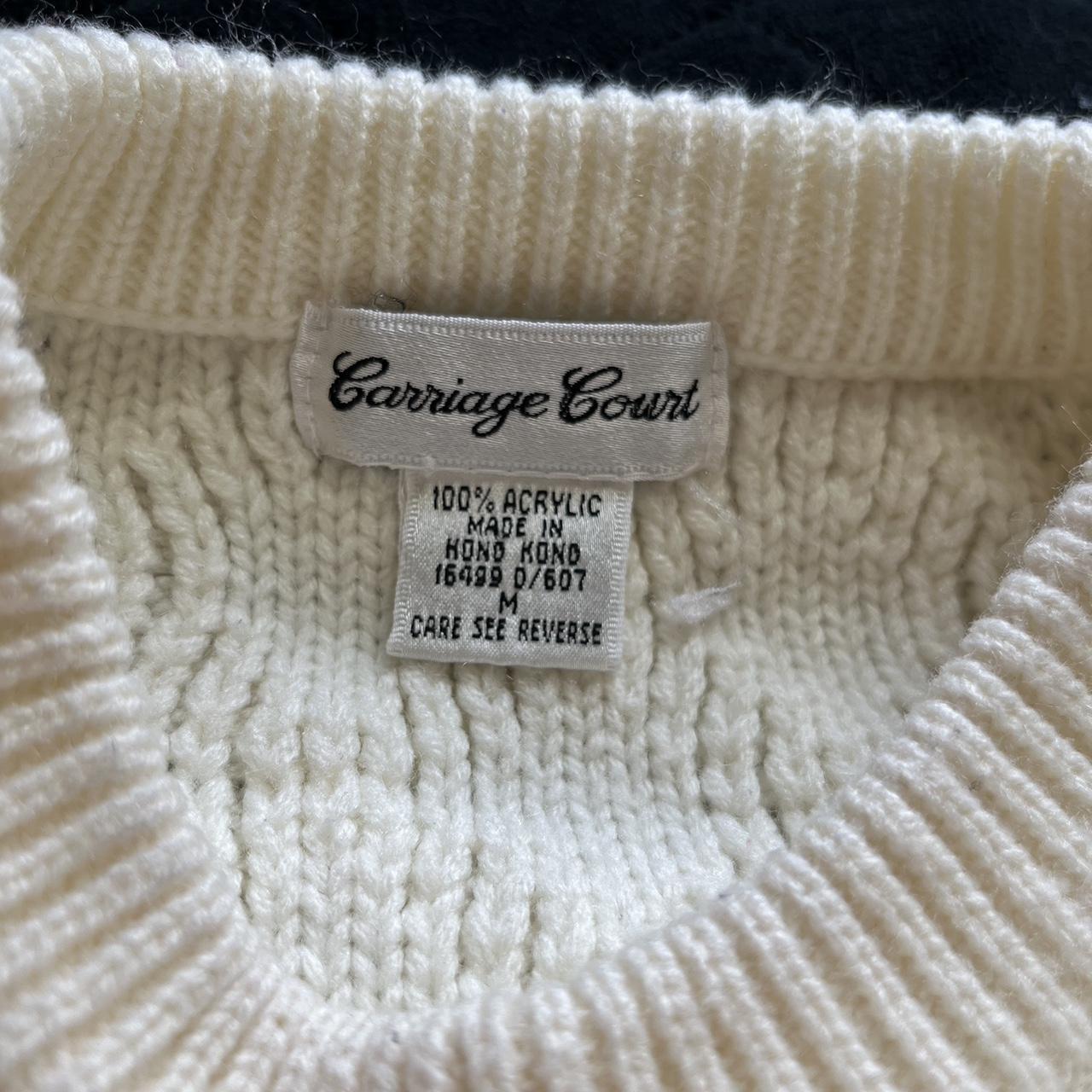 cream sweater super thick and warm I try to ship... - Depop