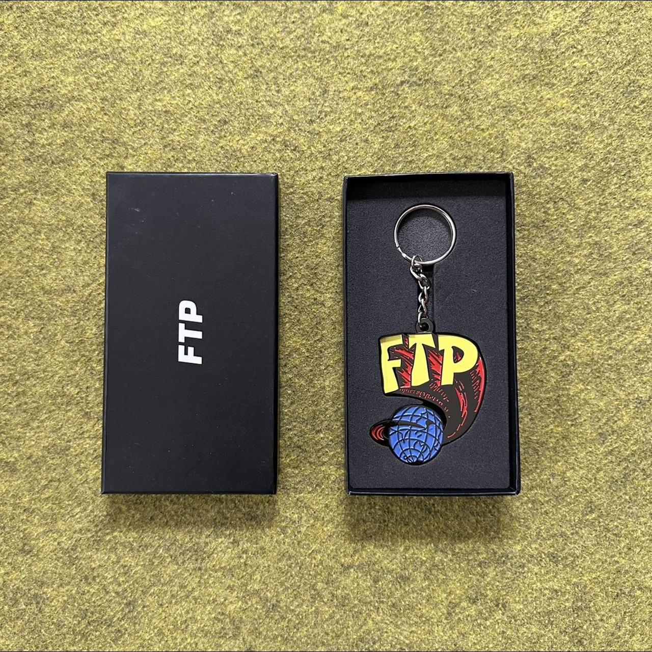 FTP silver Boris keychain Cond: | Depop