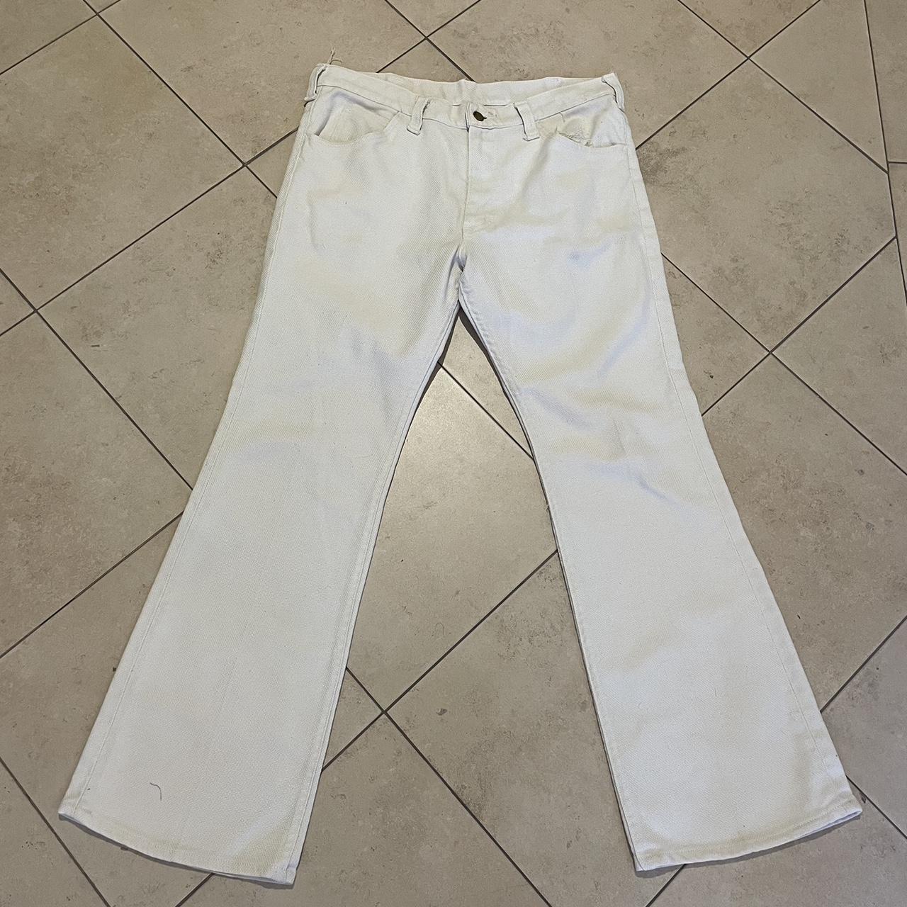 60s Lee Prest Bell Bottom Flare Pants - Size 34” x - Depop