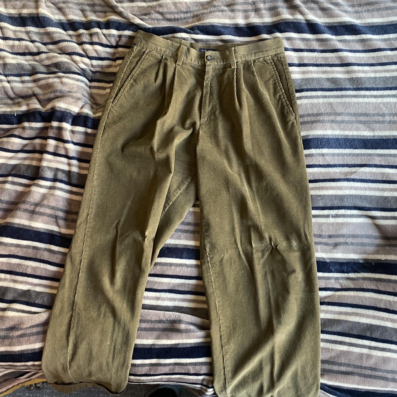 Brown corduroy dockers pants. Size 30x30 #pants... - Depop