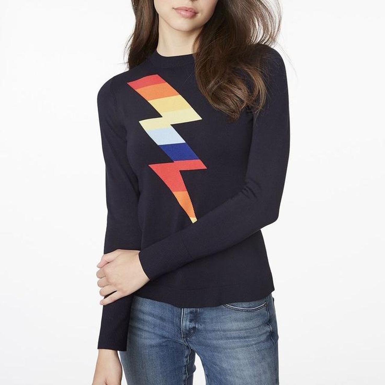 Lightning bolt sweater discount women's