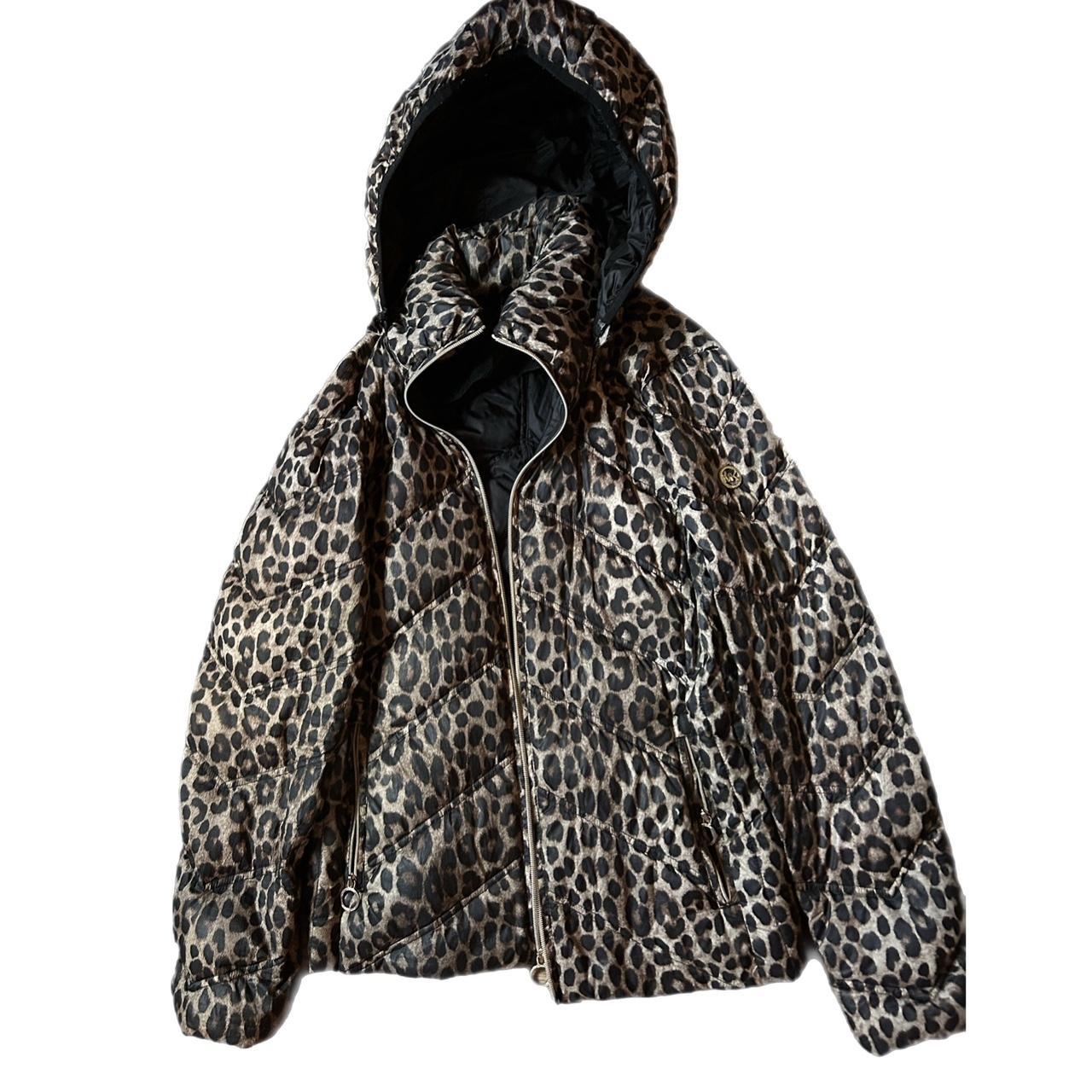 Michael kors leopard jacket online