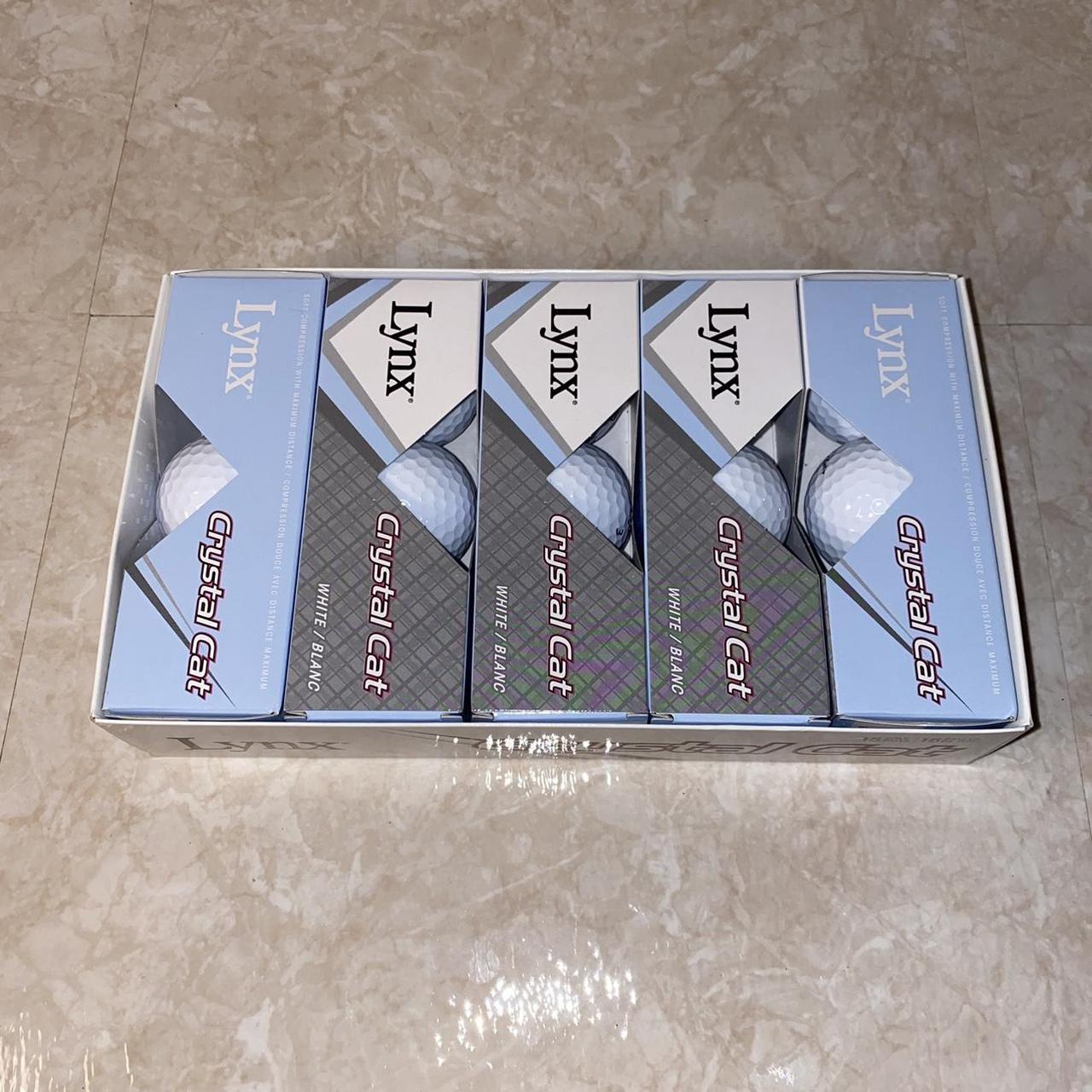 NEW Lynx Crystal Cat Golf Balls 15 Golf Balls Pack... Depop