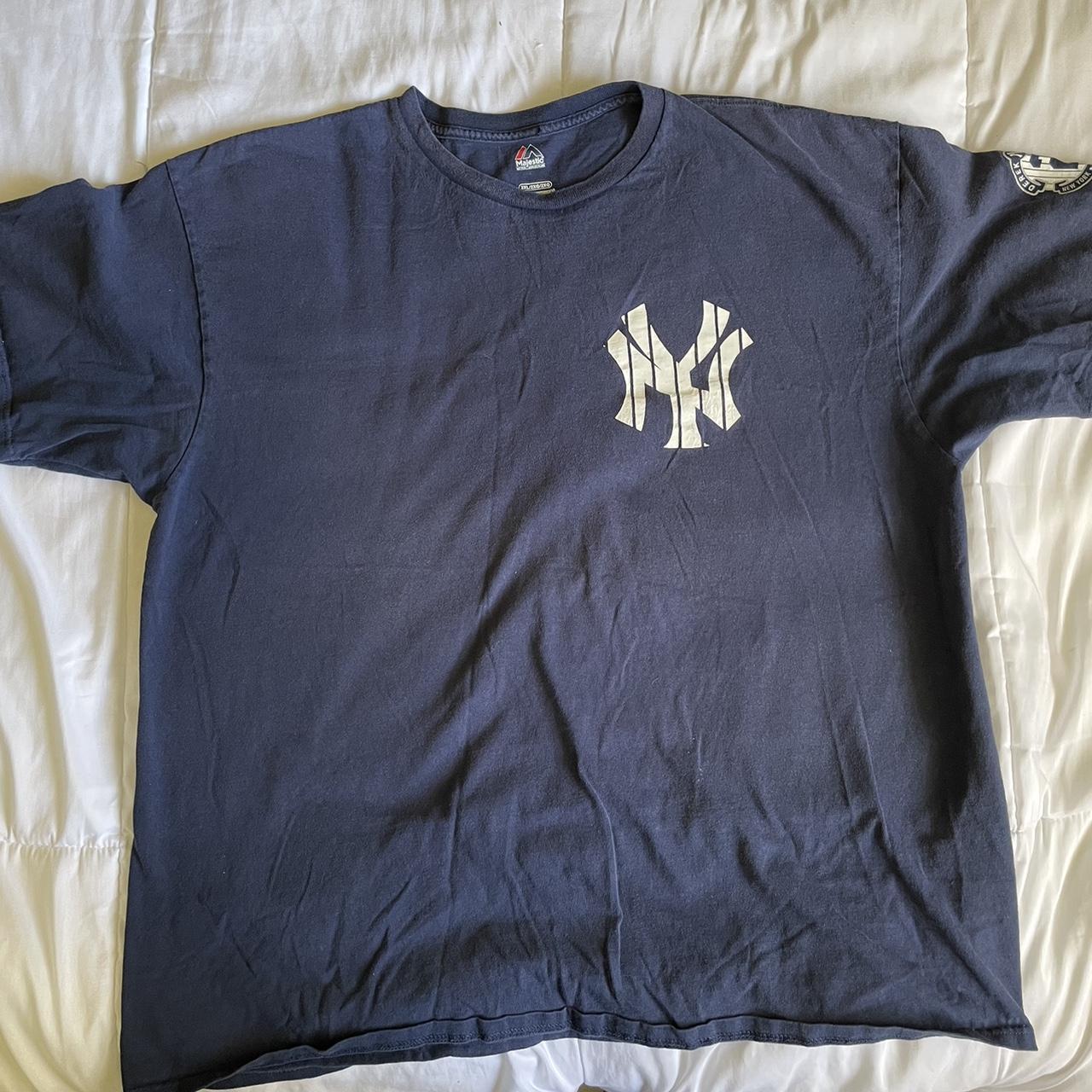 2014 XXL Derek Jeter Farewell Captain T-Shirt in - Depop