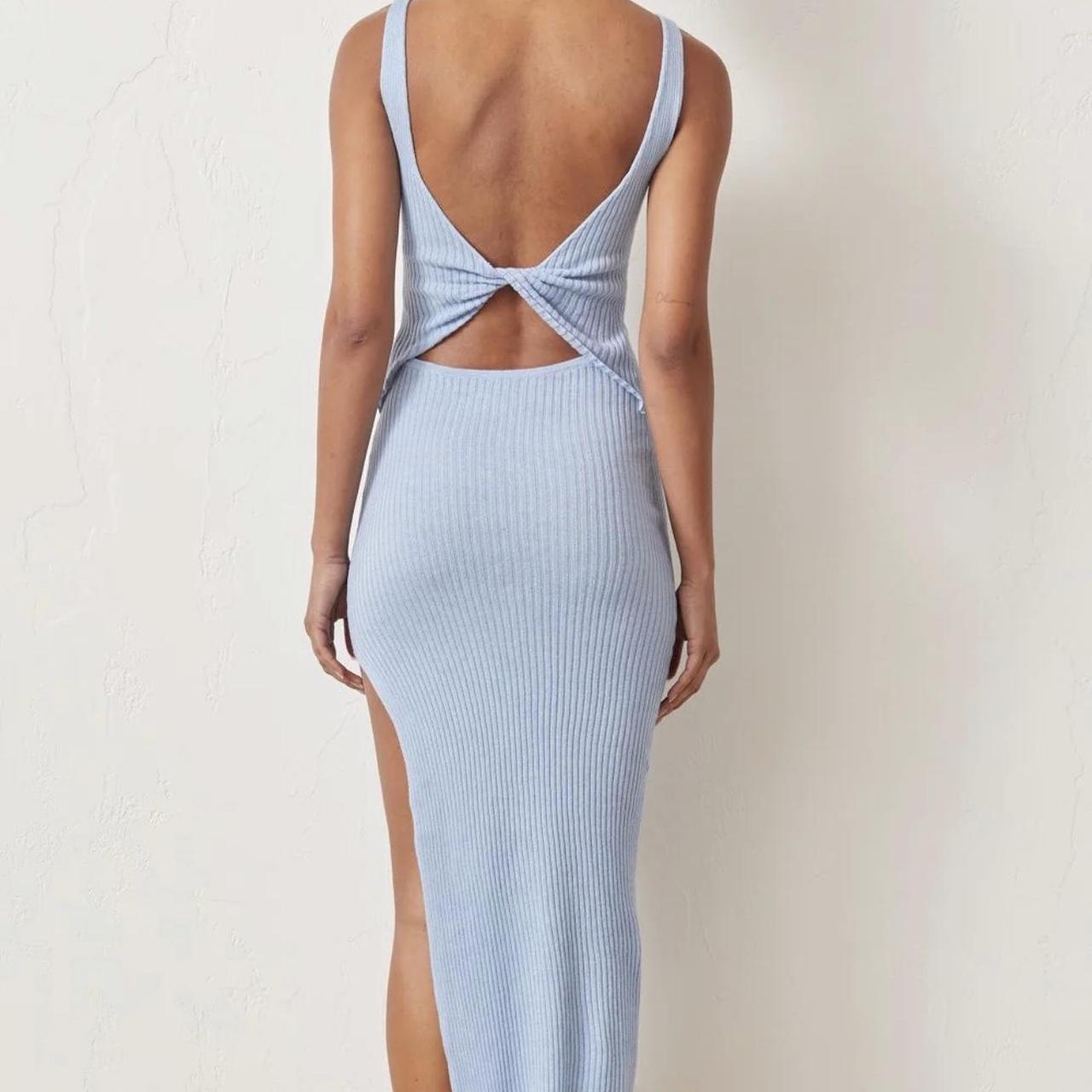 Bec & Bridge Women's Blue Dress Depop