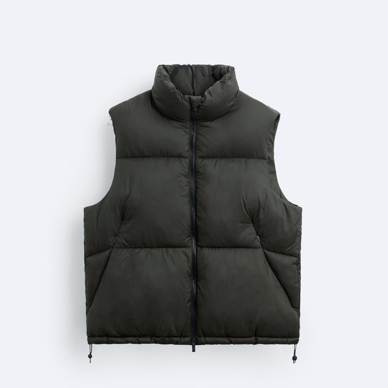 Men's Black Puffer Gilet -Size Small -New With | Depop