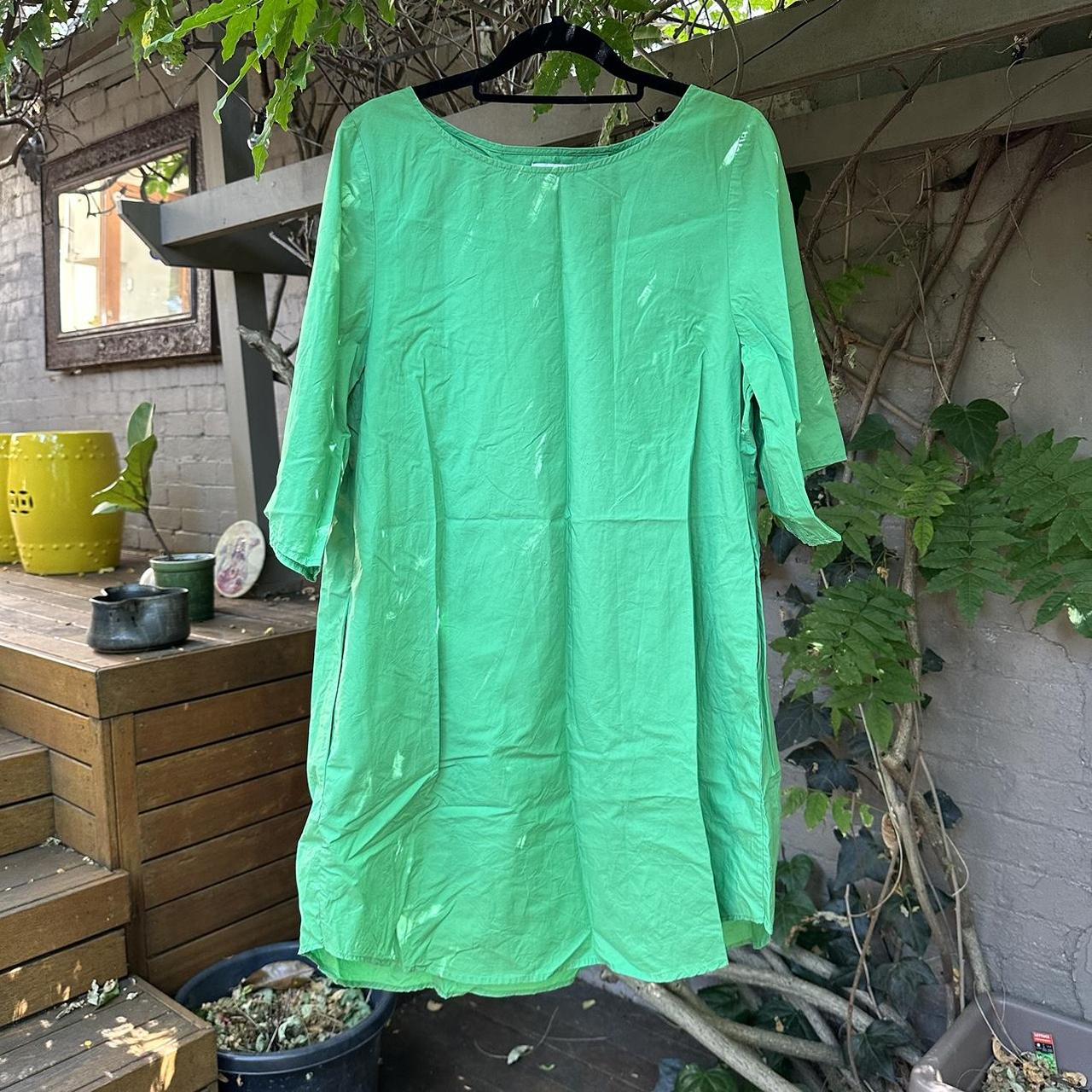 Green COS dress, size 36. Really nice lightweight - Depop