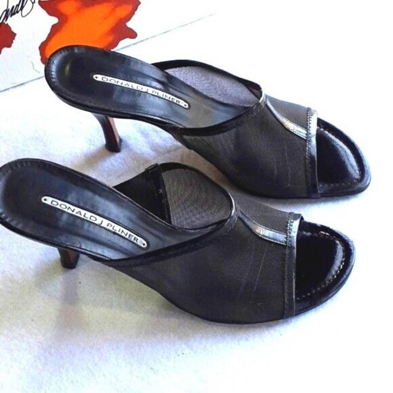 Donald Pliner online sz 8M black dude heels