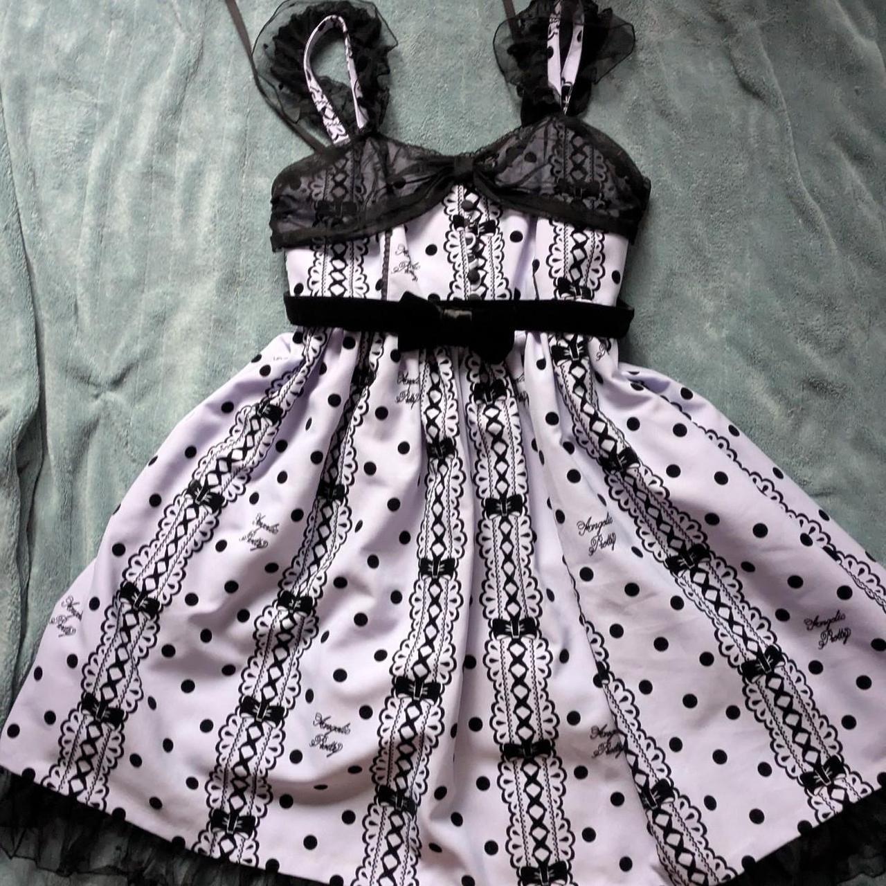 Strawberry diner JSKクロ Fresh Strawberry Diner Lace Up JSK by Angelic Pretty