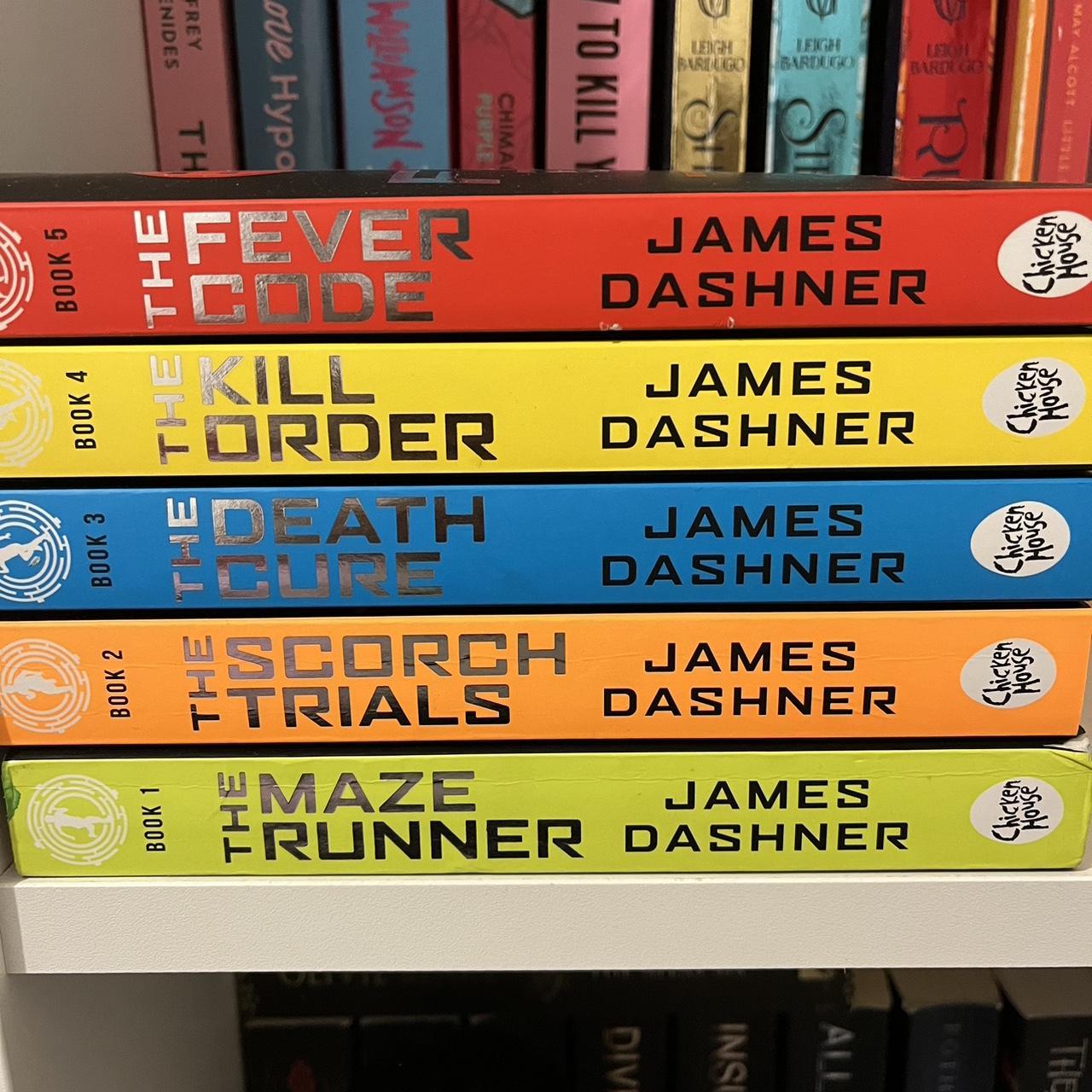 the maze runner collection, each has been read once... - Depop