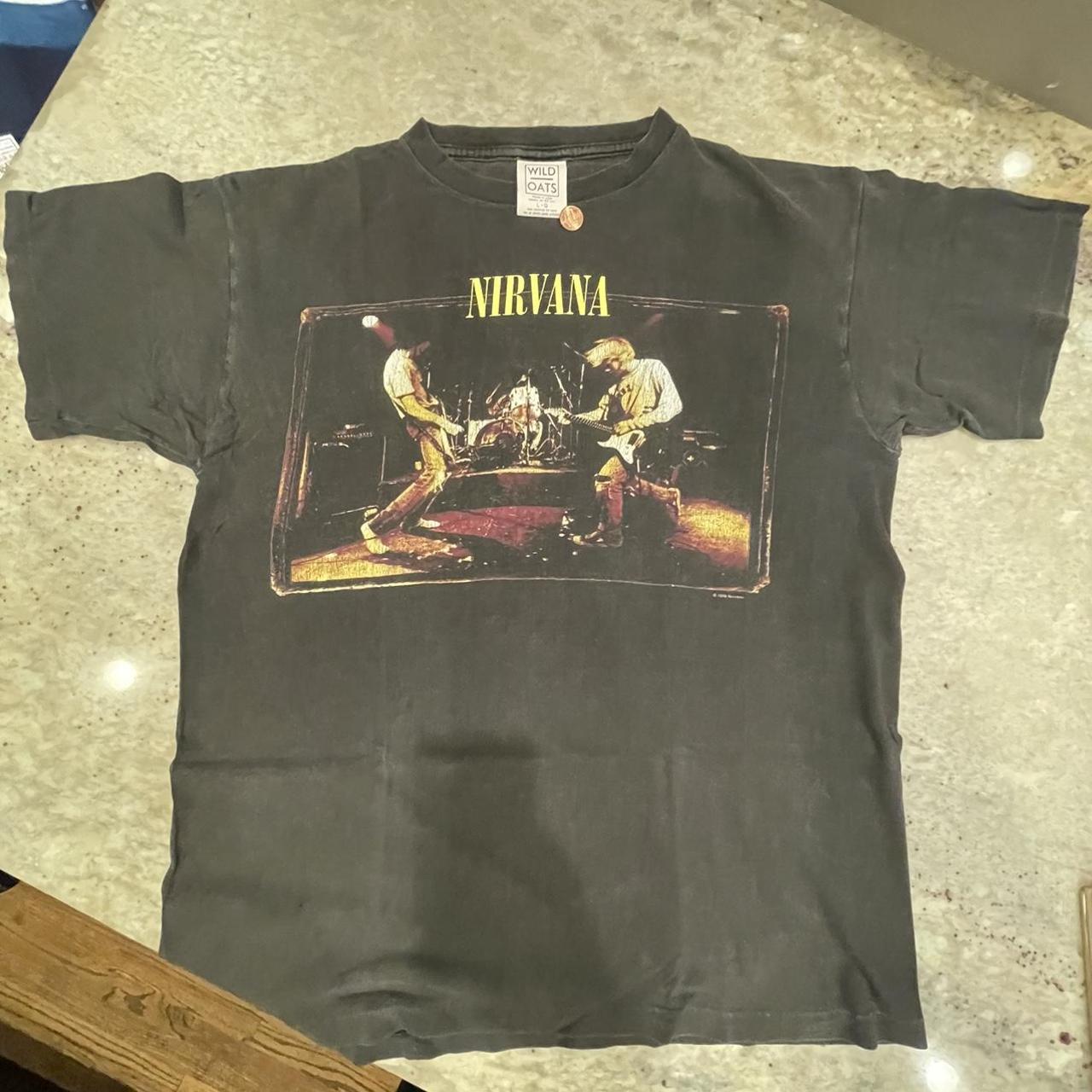 NIRVANA / MUDDY BANKS Tシャツ WILD OATS L