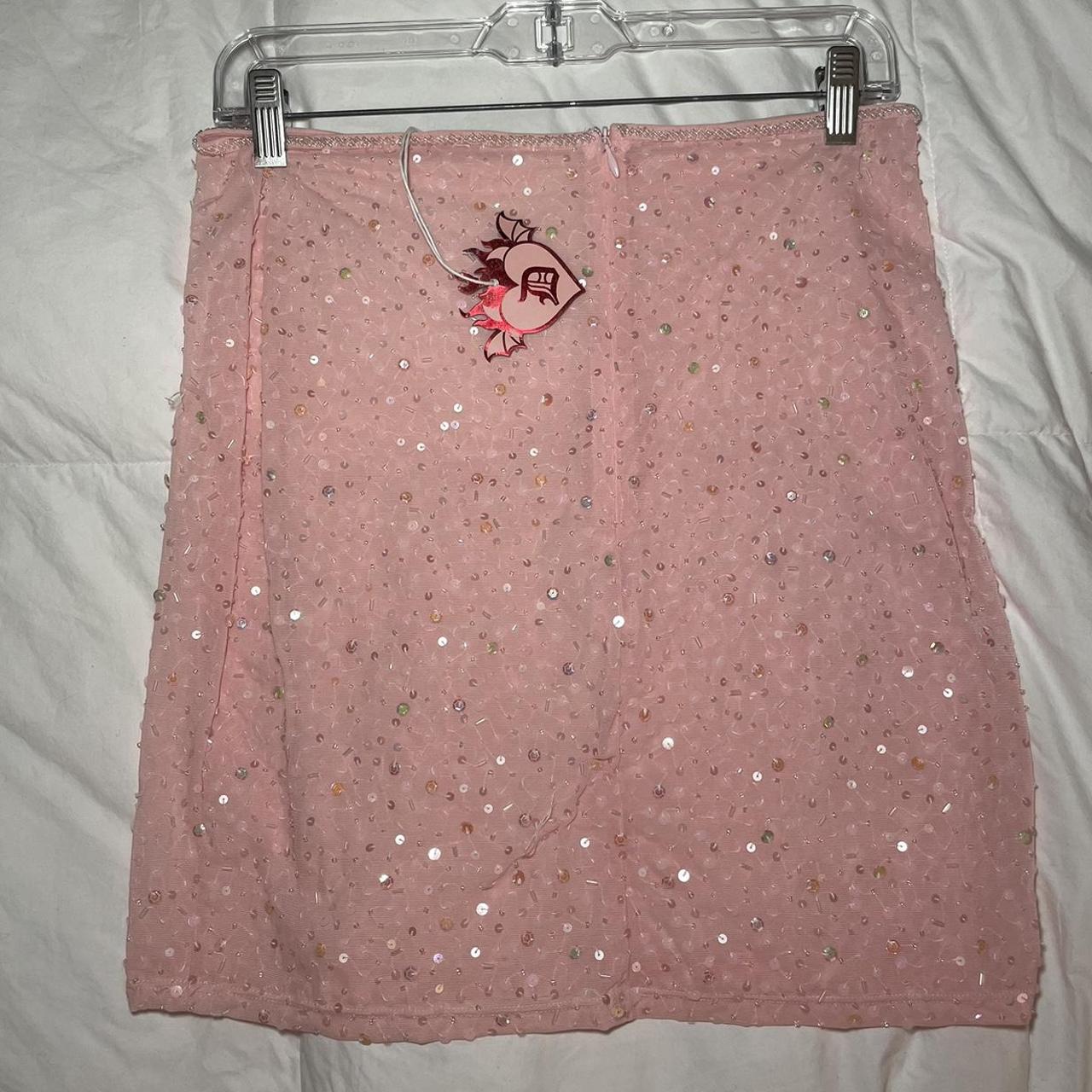 Dyspnea Women's Pink Skirt (3)