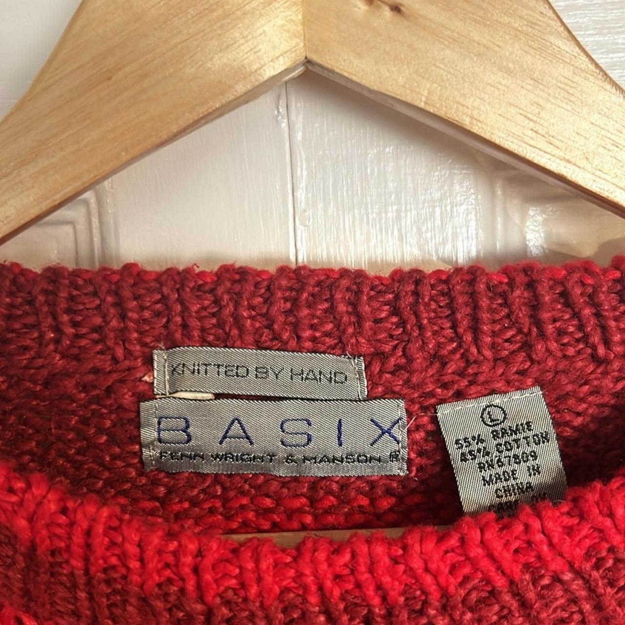 Source Unknown Men's Sweater - Red - L – Size L K… - image 3