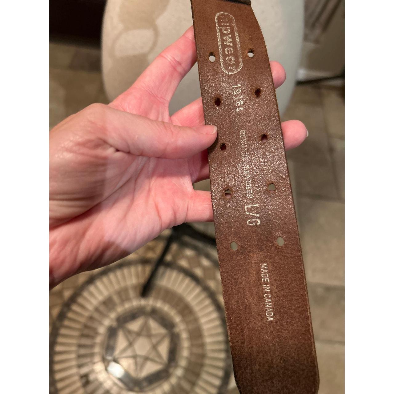 Source Unknown Women's Belt - Brown – Made by Hip… - image 2