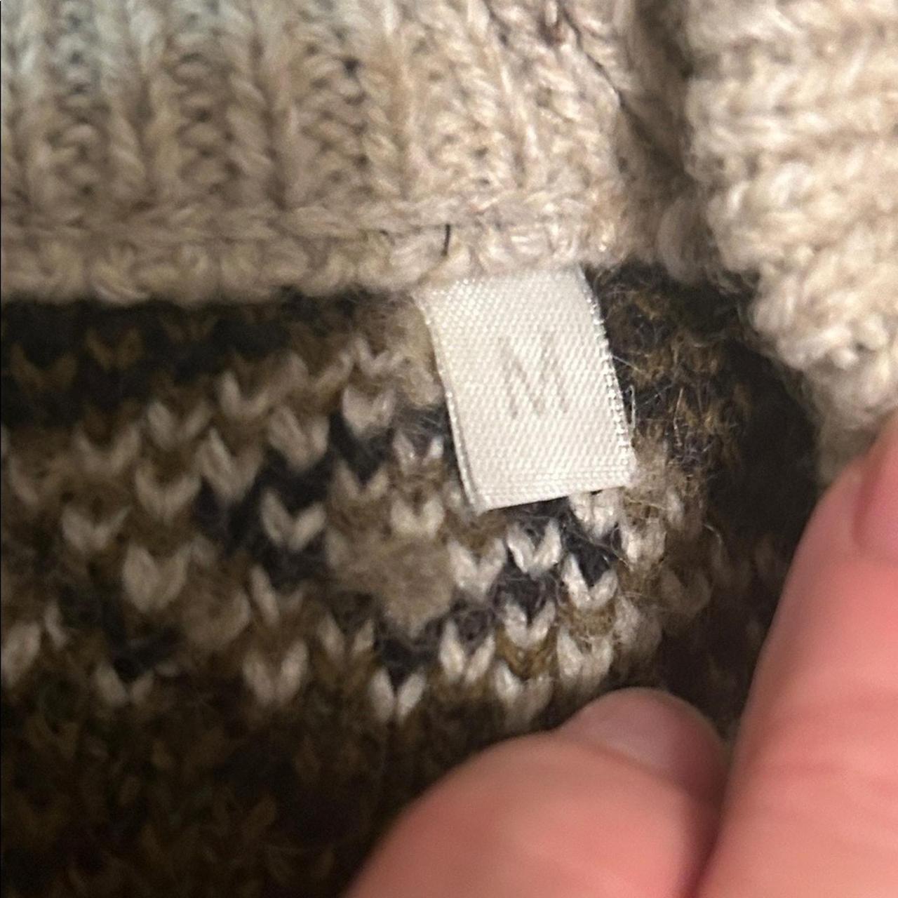 Source Unknown Women's Sweater - Cream/Tan - M – … - image 7