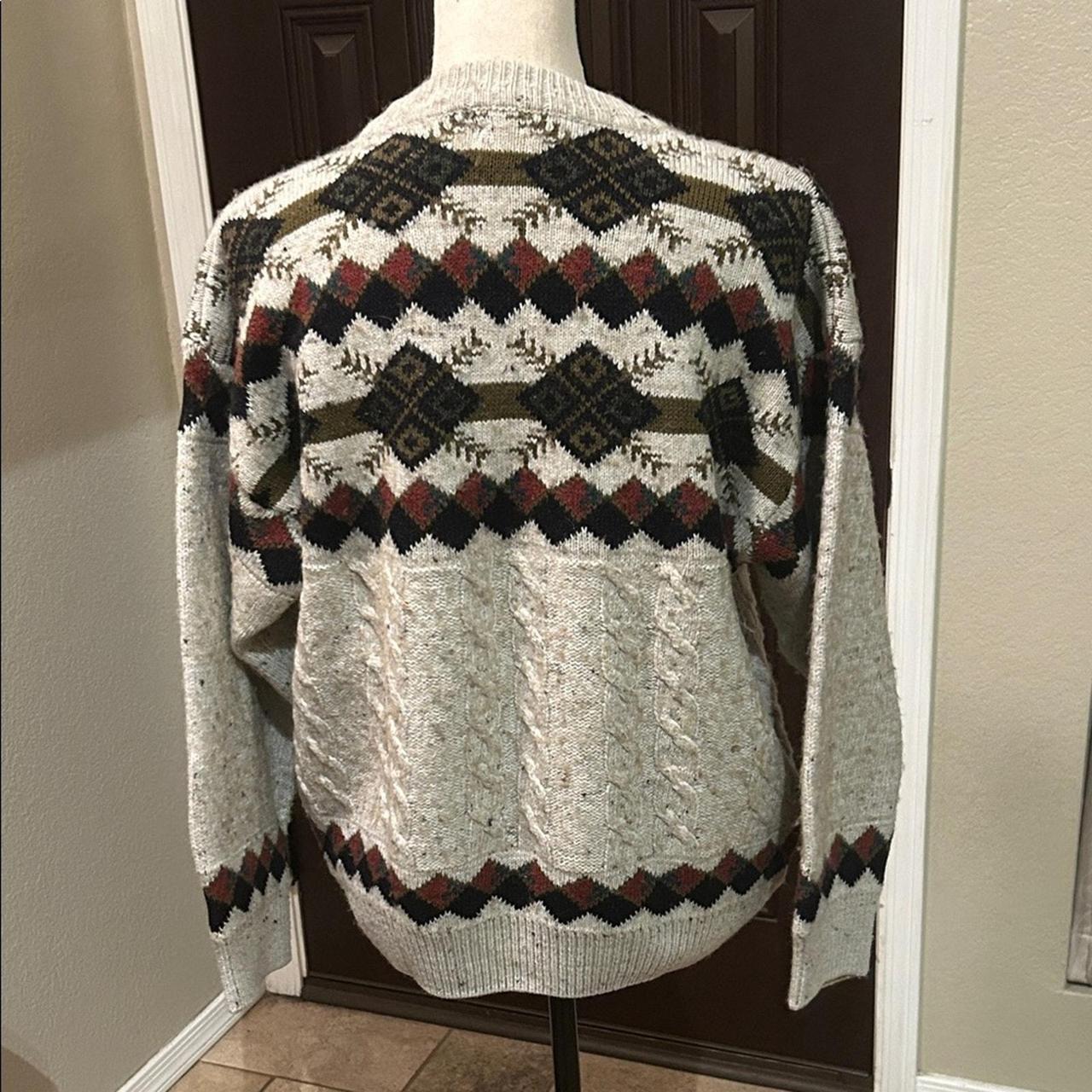 Source Unknown Women's Sweater - Cream/Tan - M – … - image 3